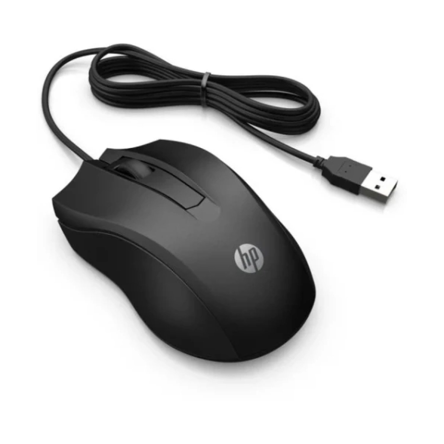 HP 105 · Ratón Óptico · Hasta 1600 DPI · Negro