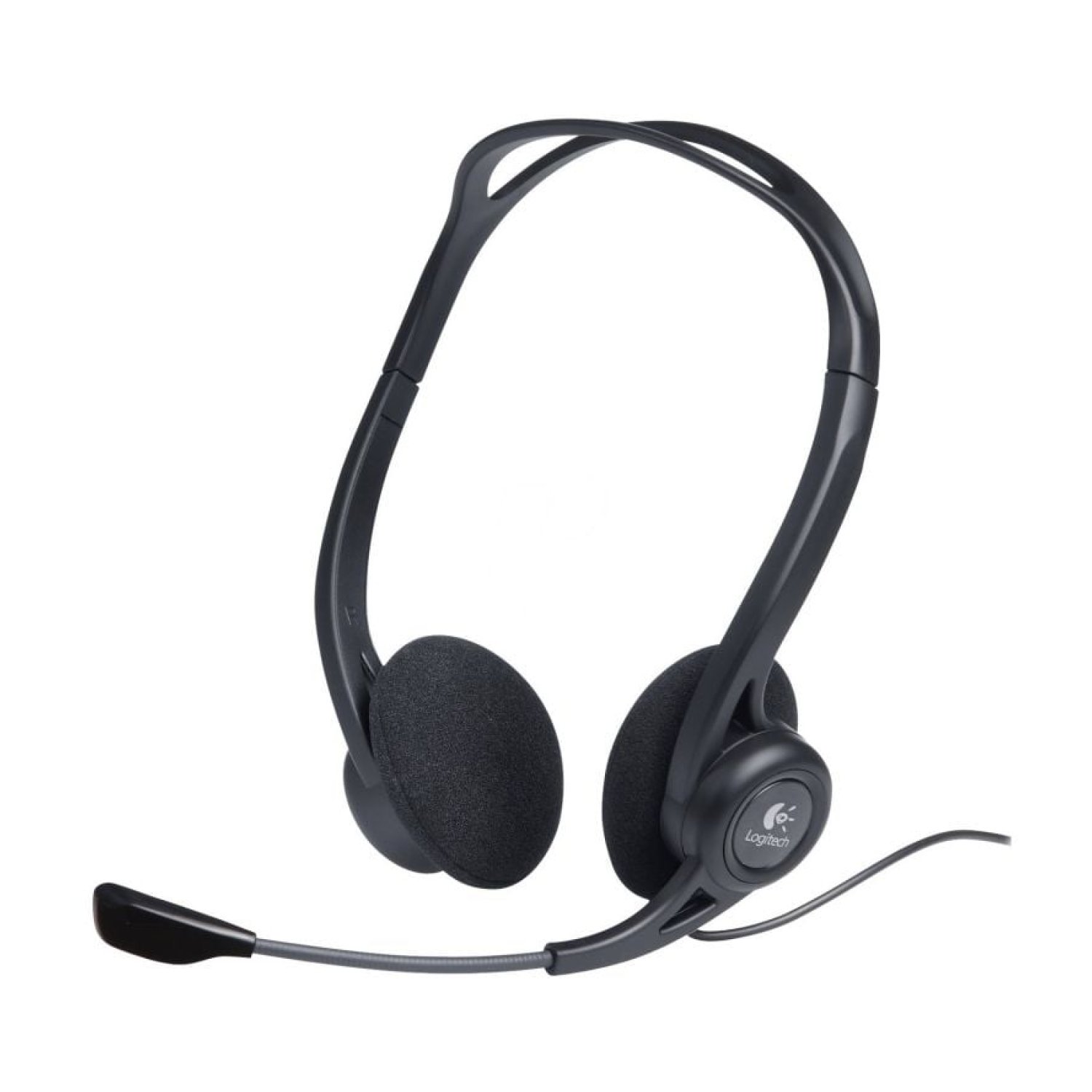 Logitech Headset 960 · Auriculares PC · Micrófono · USB · Negros