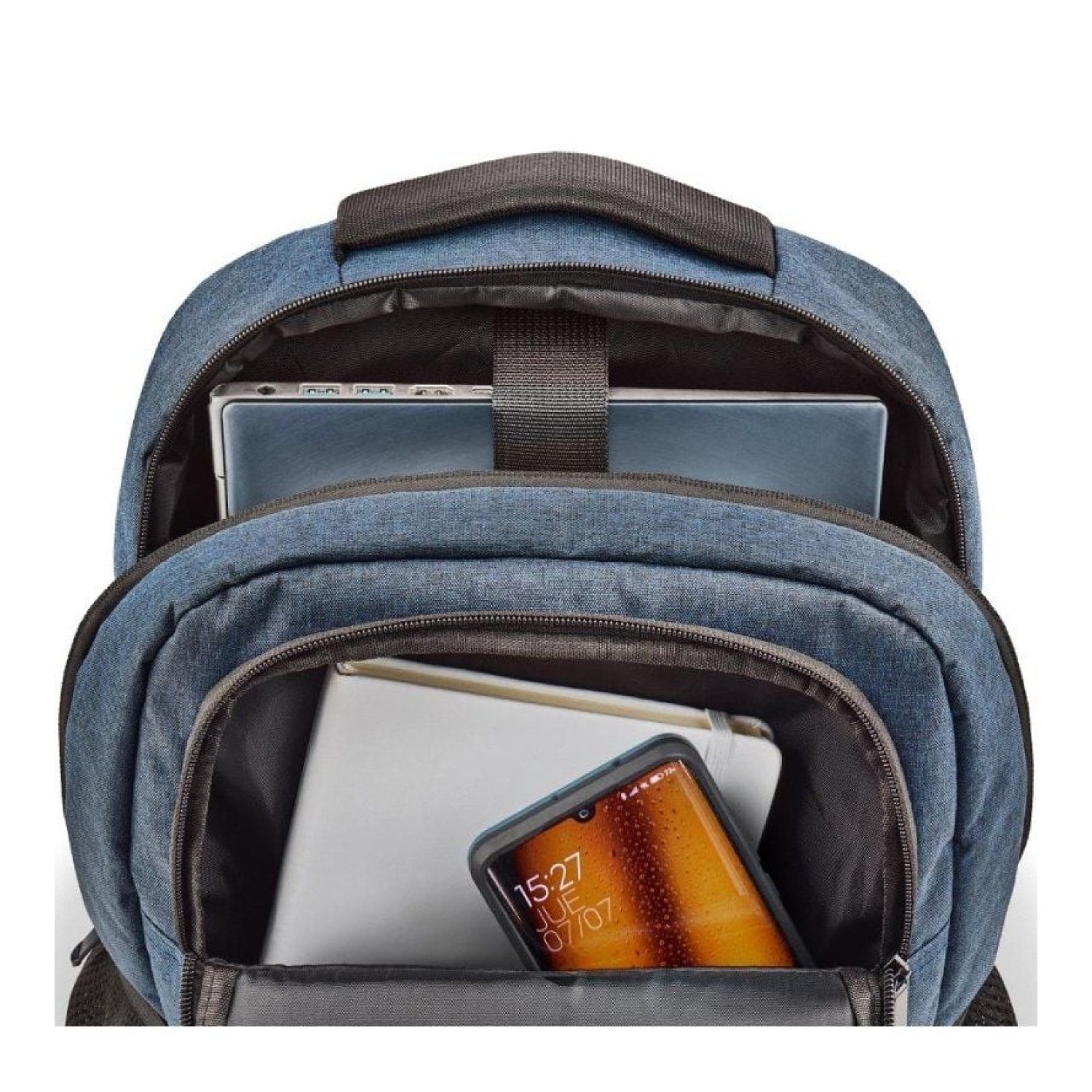 Monray Sacks Charter · Mochila para Portátil · Hasta 15,6" · Azul