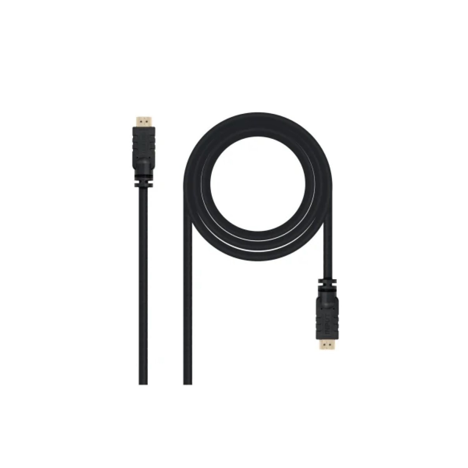 Nanocable · Cable HDMI 1.4 · 20m · Macho-Macho · Negro