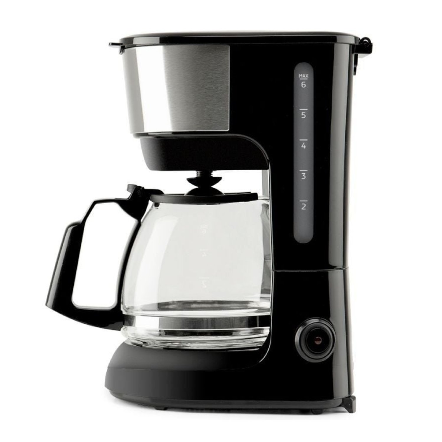 Cafetera de Goteo Orbegozo CG 4506/ 6 Tazas/ Negra y Plata