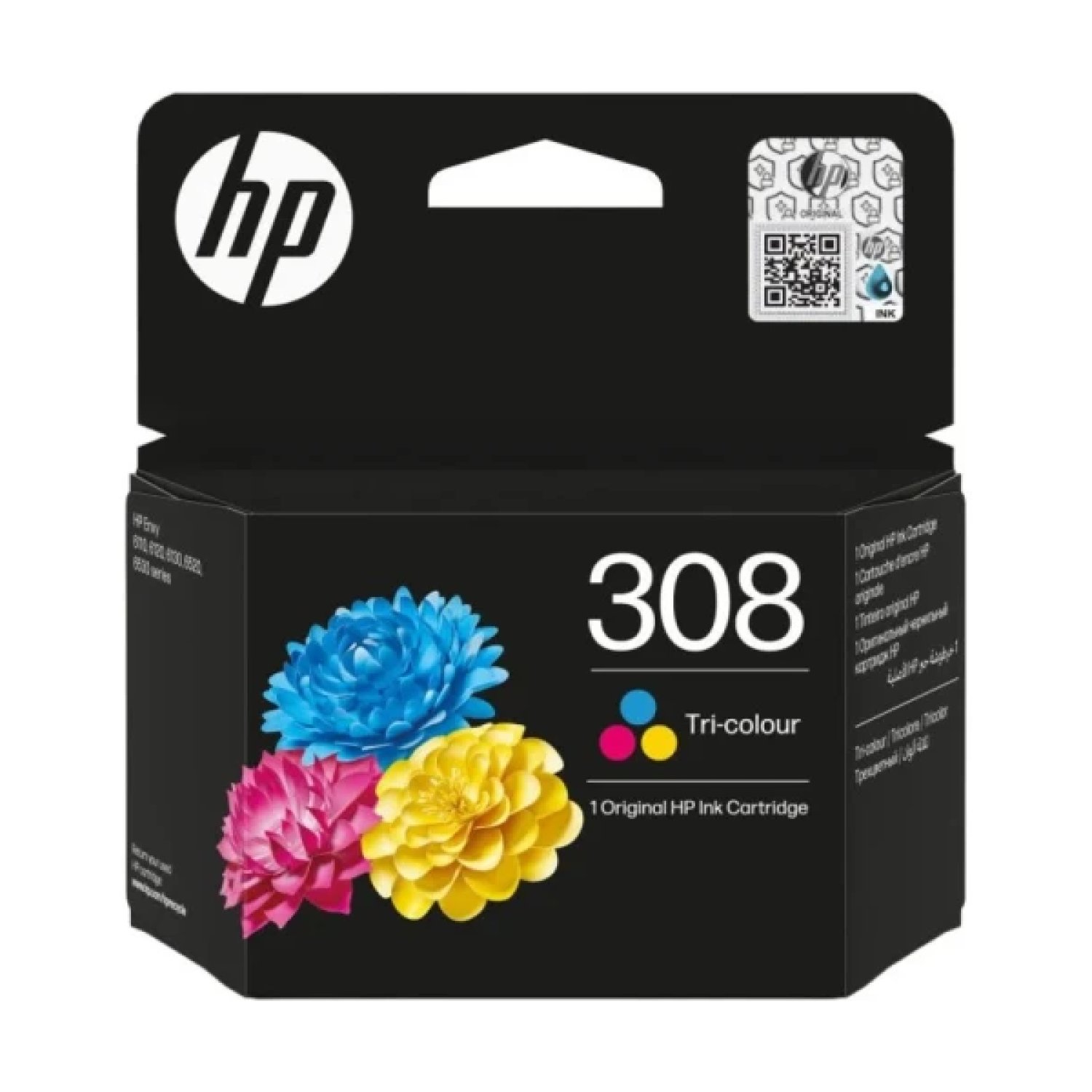 HP Cartucho Tinta Original nº308 · Tricolor