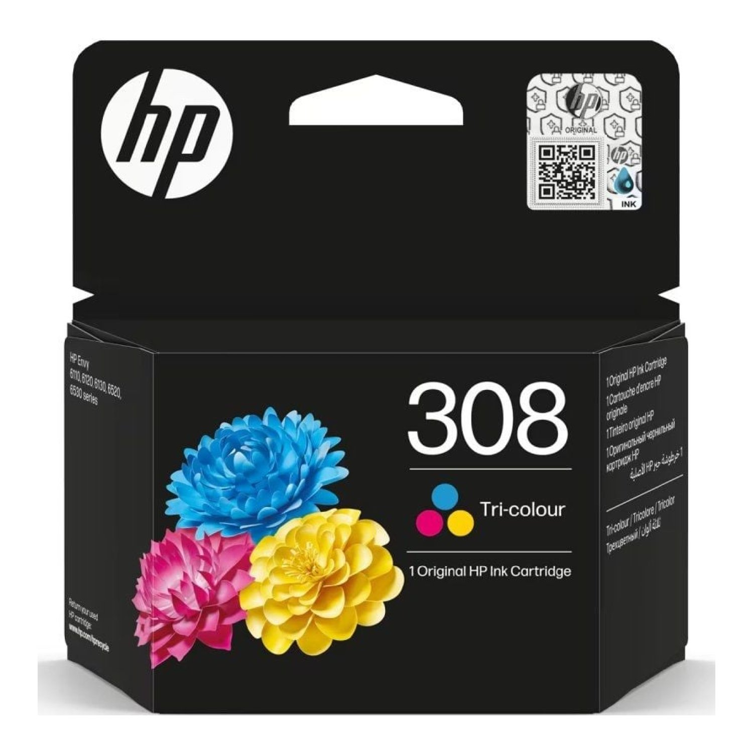 HP Cartucho Tinta Original nº308 · Tricolor