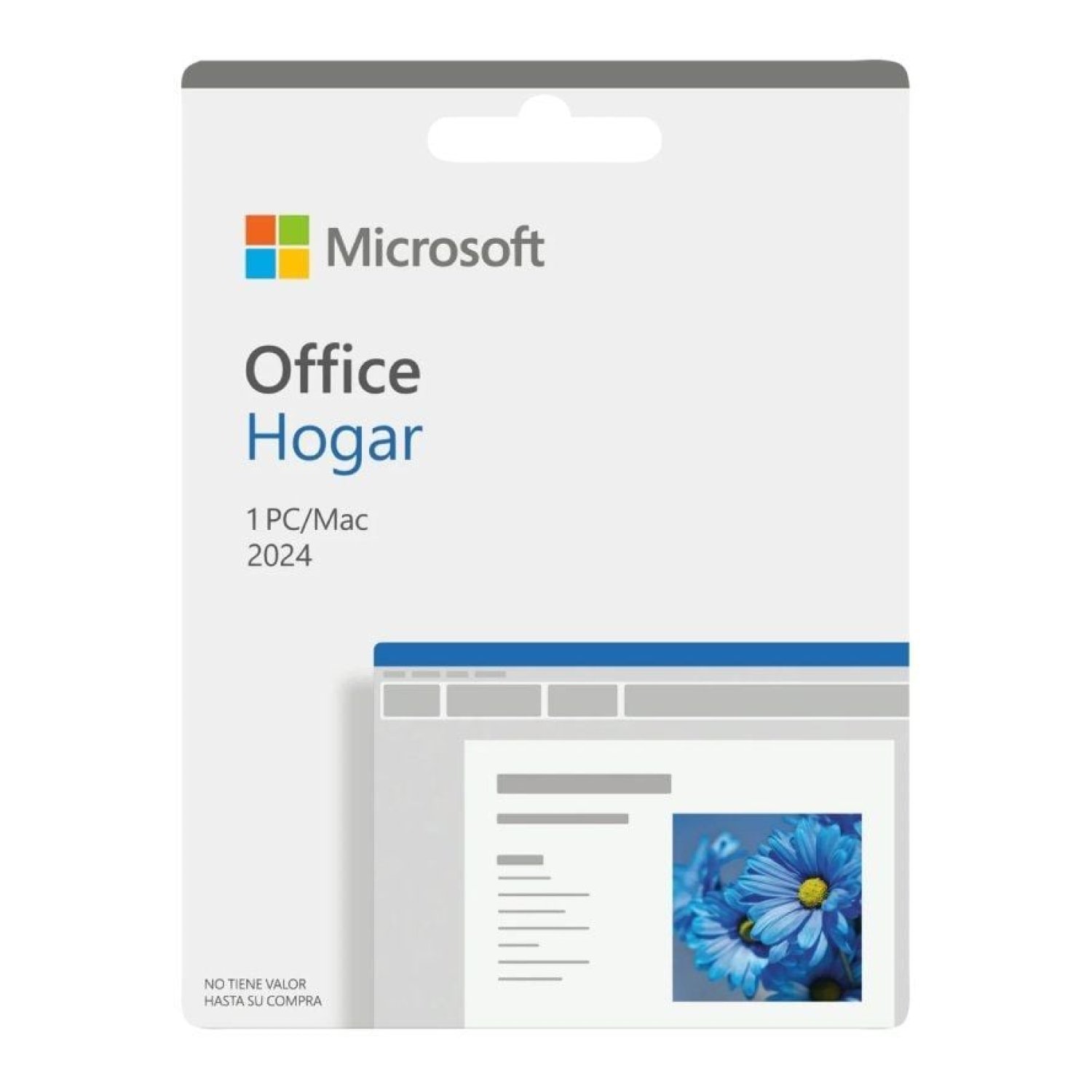 Microsoft Office Hogar 2024 · 1 Usuario · Licencia Perpetua