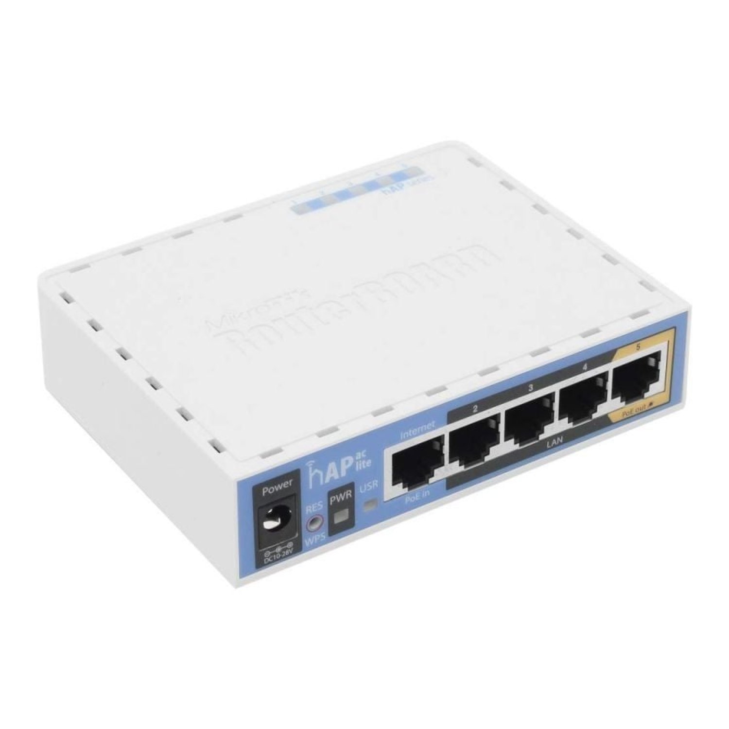 Mikrotik HAP AC Lite · Punto de Acceso WiFi · AC750 · 2.4GHz 5GHz