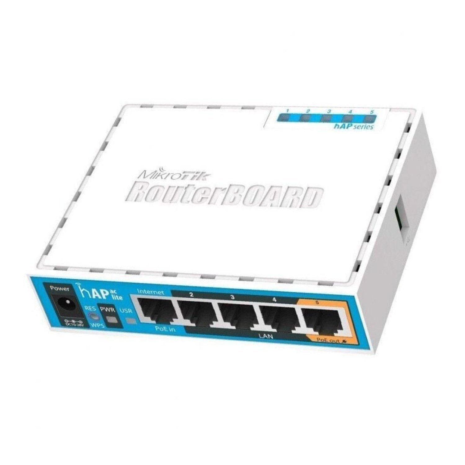 Mikrotik HAP AC Lite · Punto de Acceso WiFi · AC750 · 2.4GHz 5GHz
