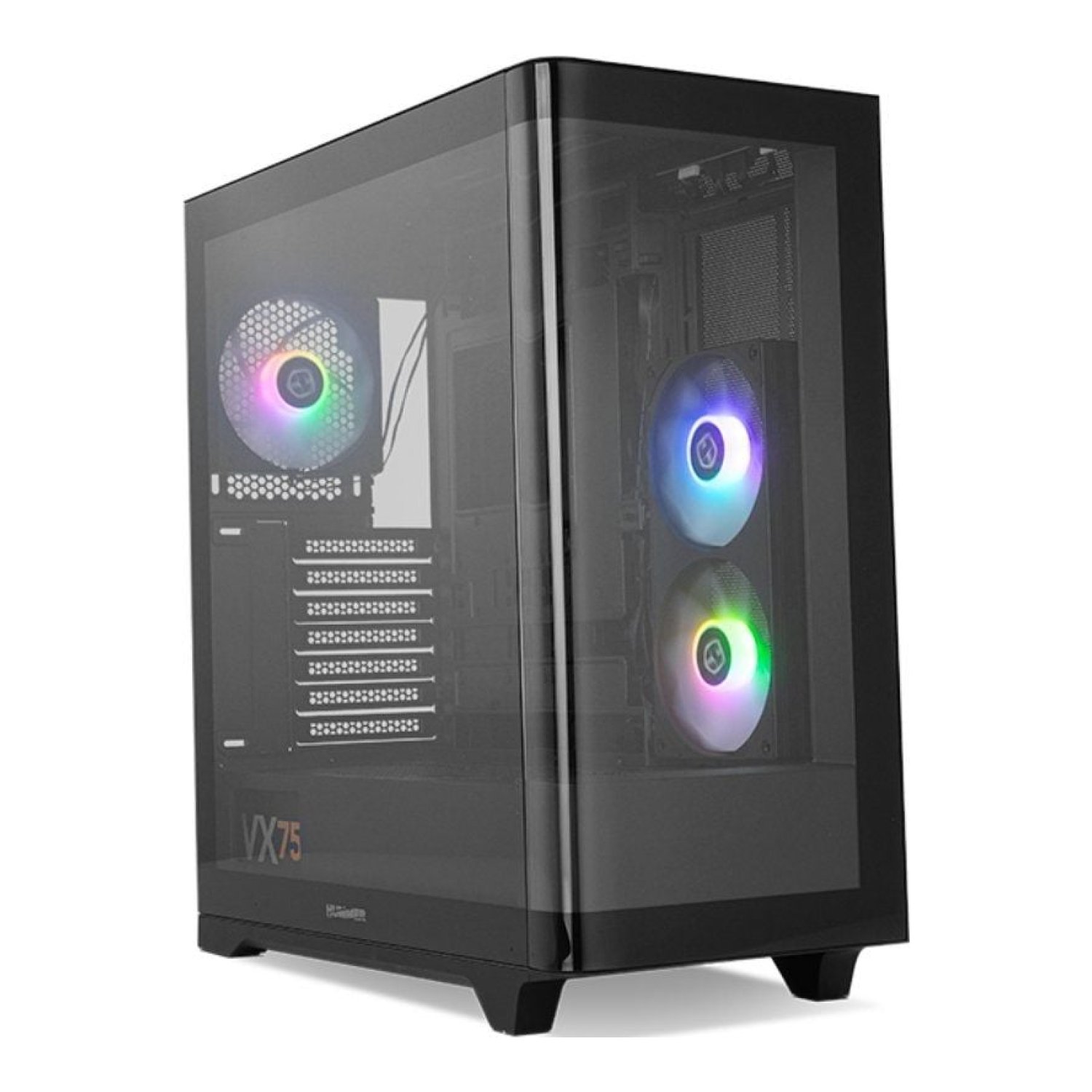 NOX Hummer Ether · Caja Gaming Semitorre · ATX · Ventilación Avanzada