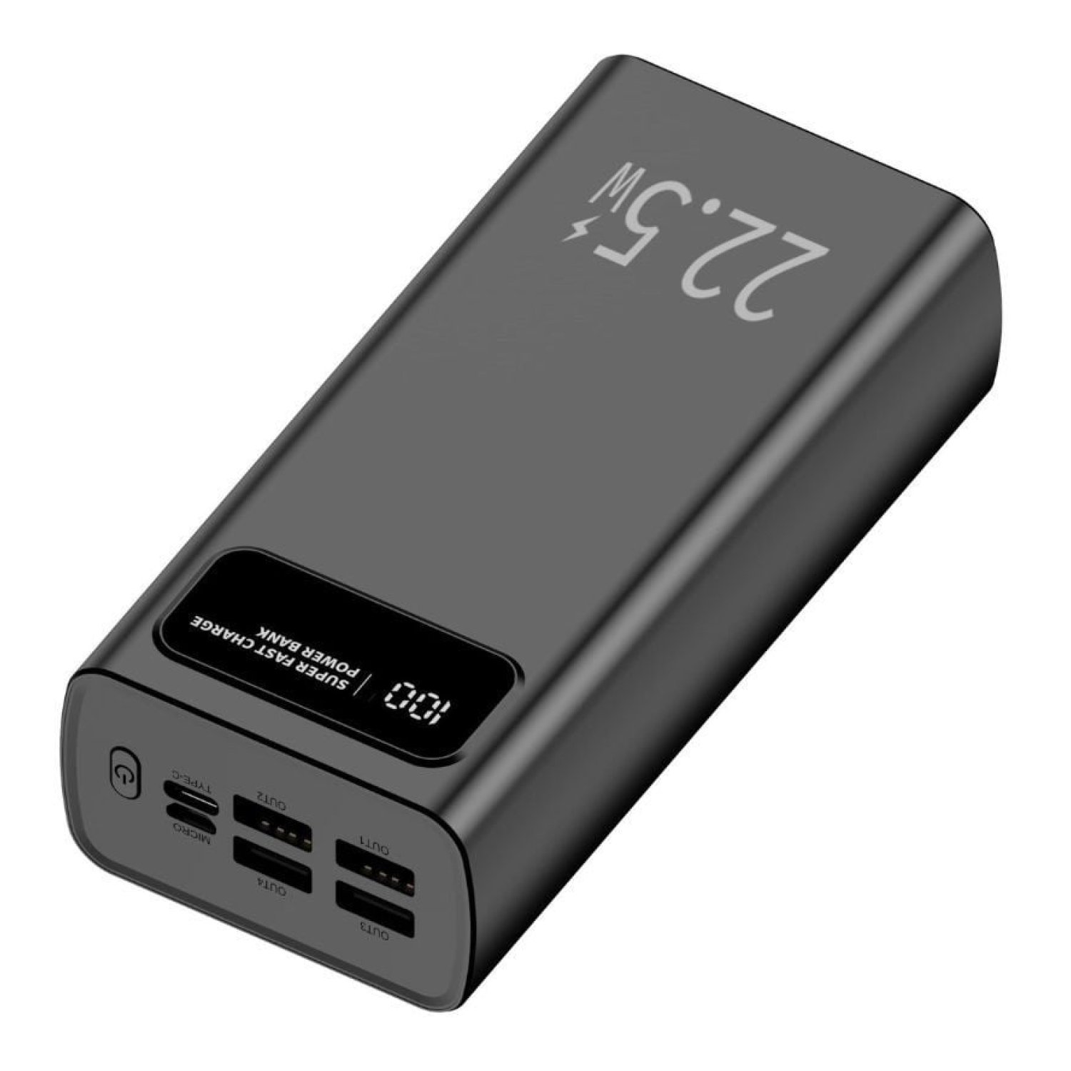 Leotec Powerbank 30000mAh · 22,5W · Negra