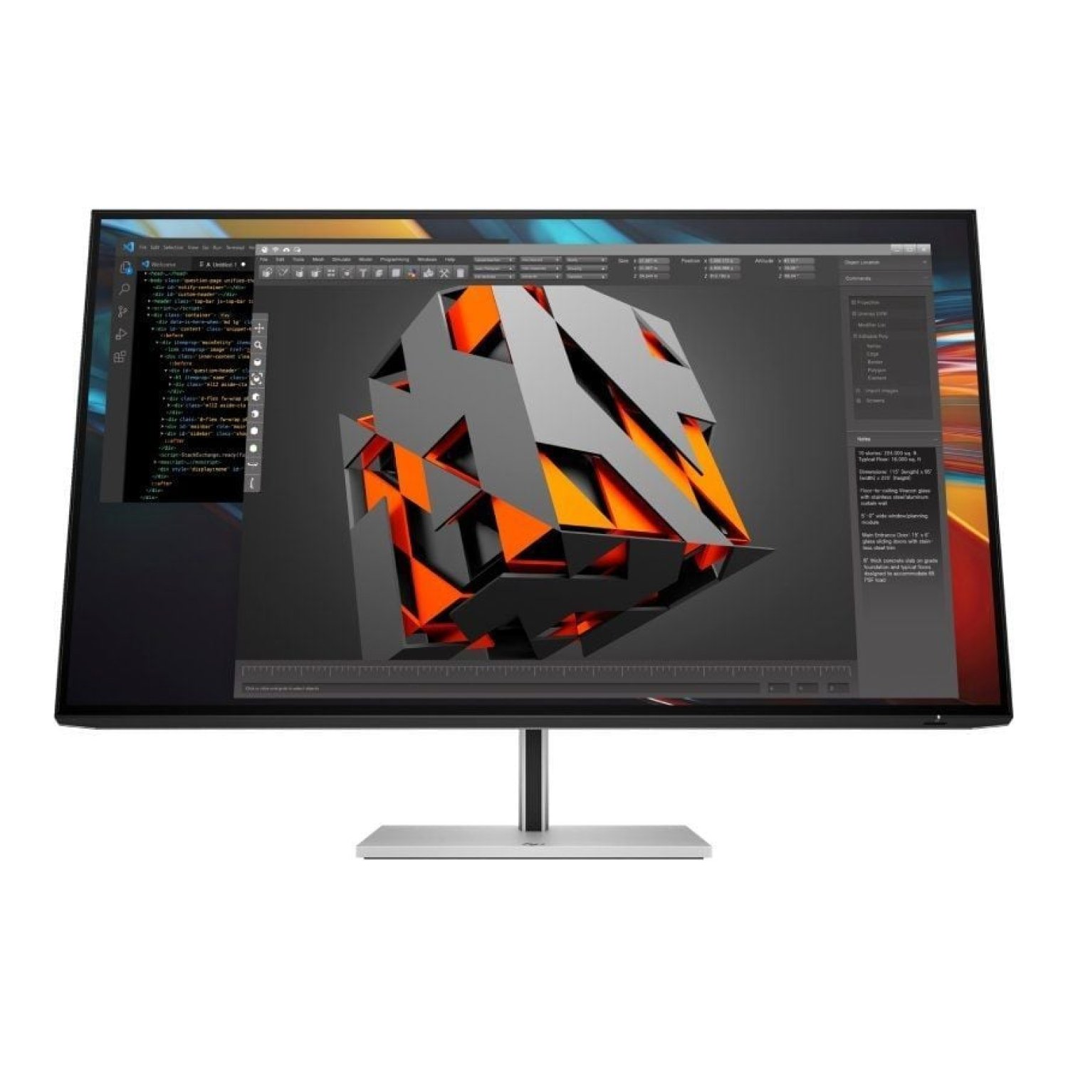 HP Serie 7 Pro · Monitor 31,5" · 4K · Regulable en altura · Multimedia