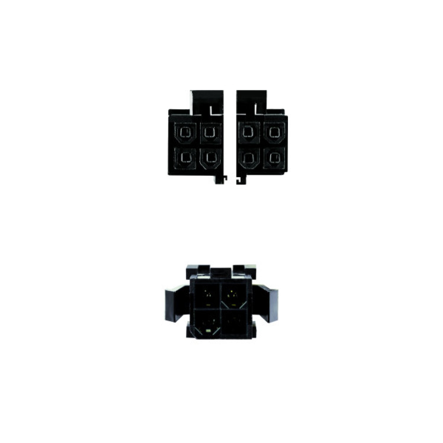 Nanocable · Cable Alimentación Microprocesador · Molex 4+4 PIN · 15cm