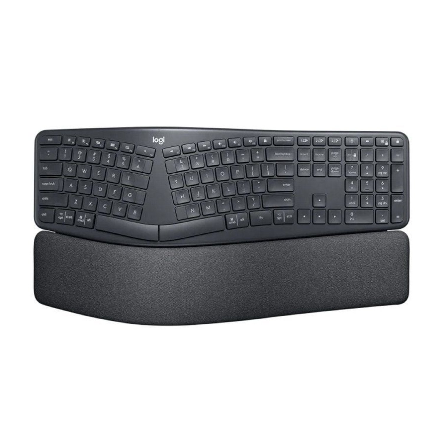 Logitech Ergo K860 · Teclado Inalámbrico Ergonómico · Diseño Curvado