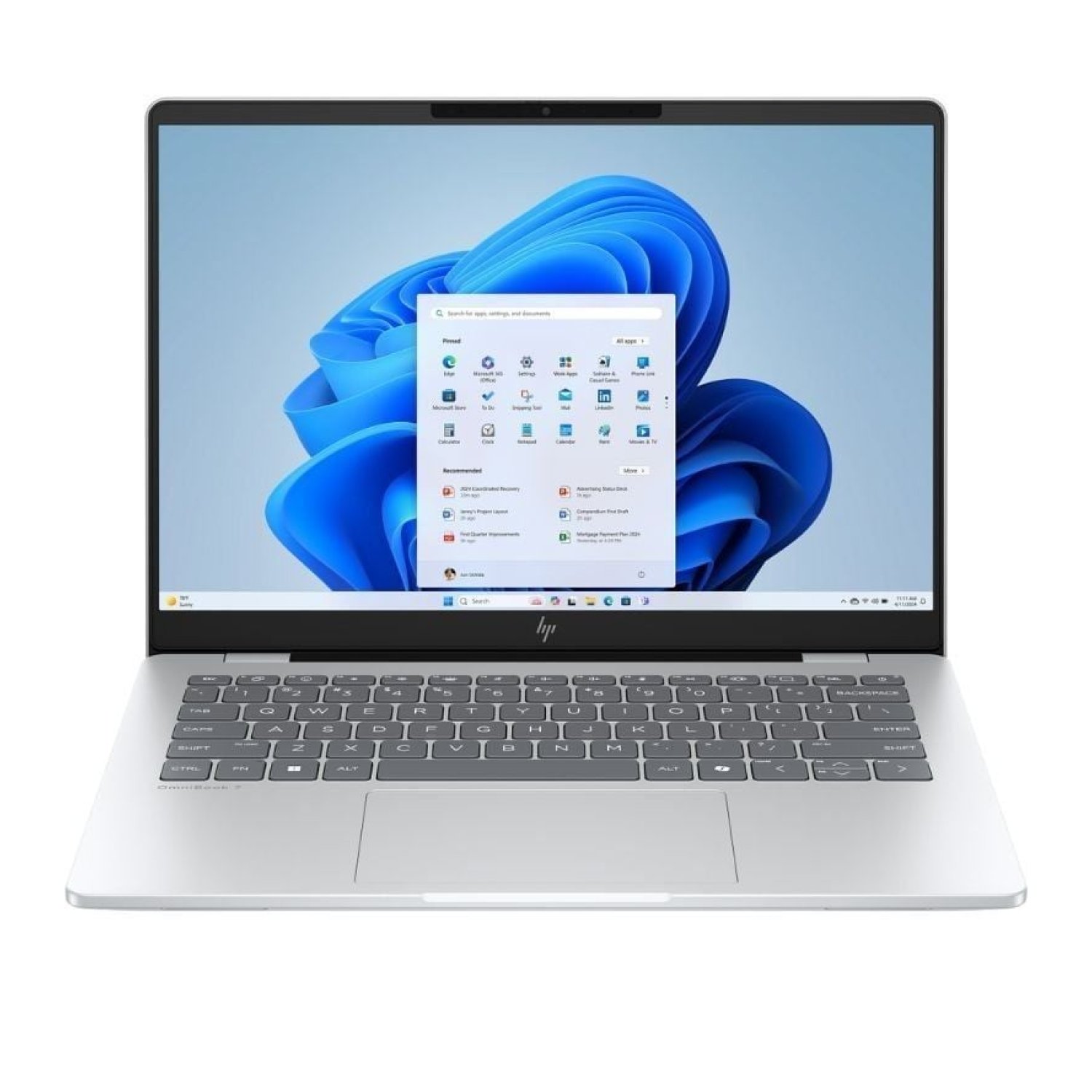 HP OmniBook 7 · 14" · Intel Core Ultra 5-225U · 16GB · 1TB SSD · Windows 11