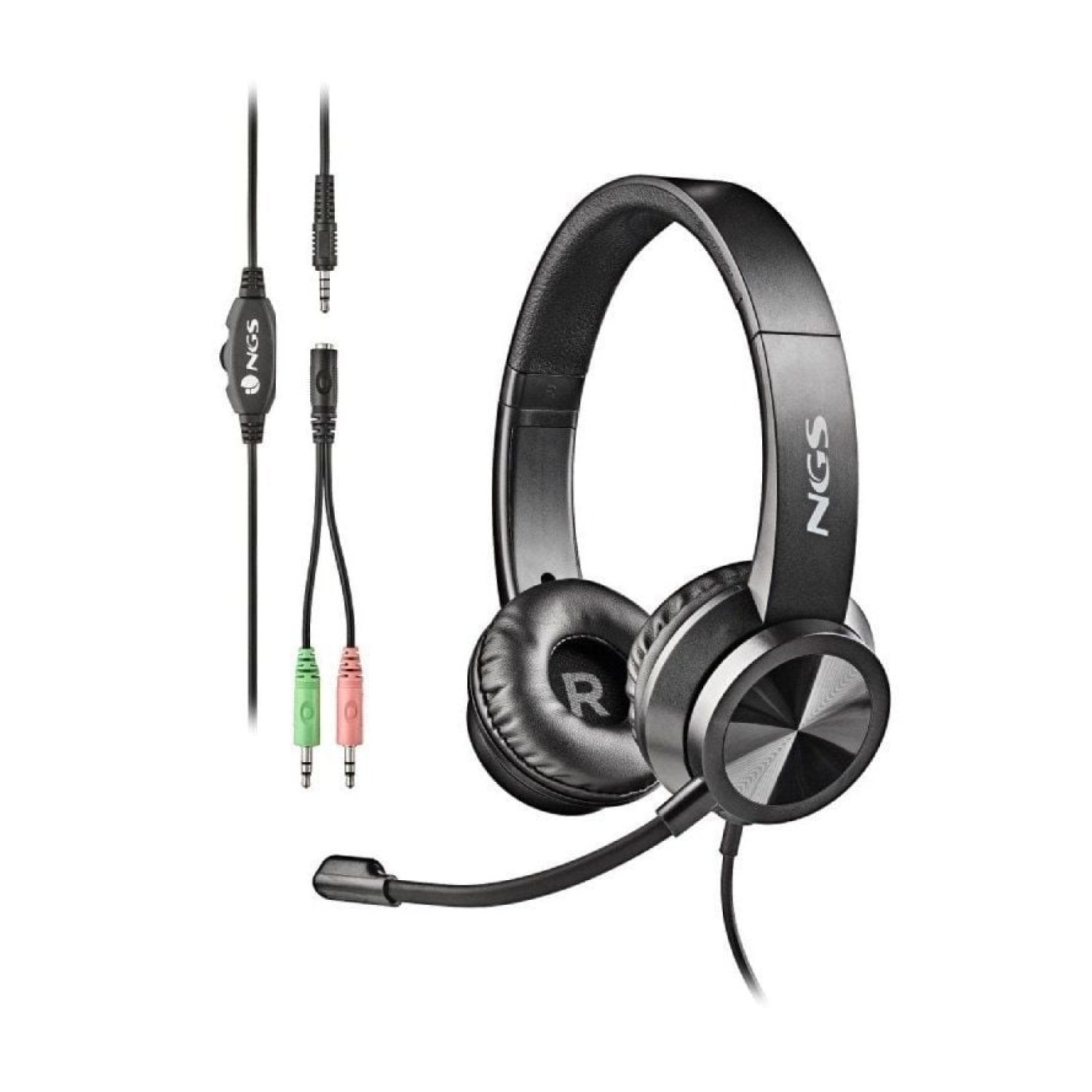 NGS MSX 11 Pro · Auriculares con Micrófono · Jack 3.5mm · Color Negro
