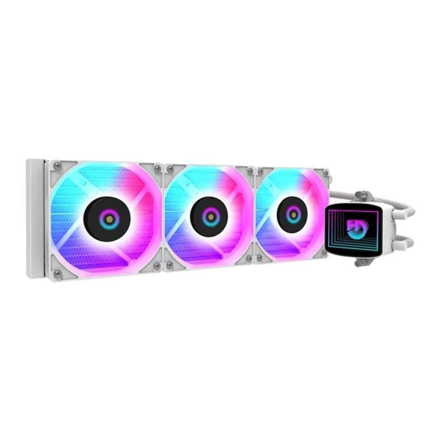 Hiditec LQ360 · Sistema Refrigeración Líquida · 360mm · Blanco