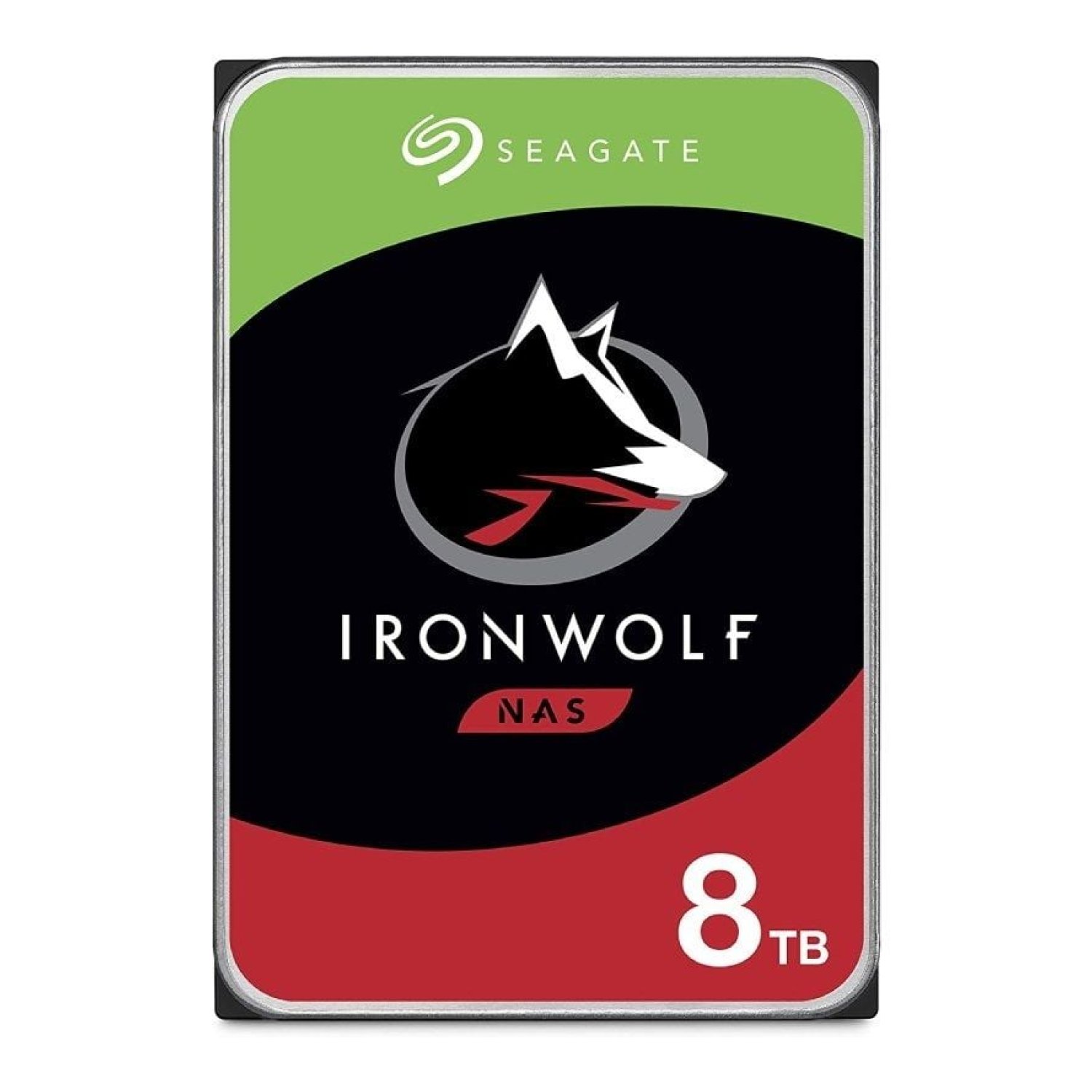 Disco Duro Seagate IronWolf NAS ST8000VN004 8TB/ 3.5"/ SATA III/ 256MB