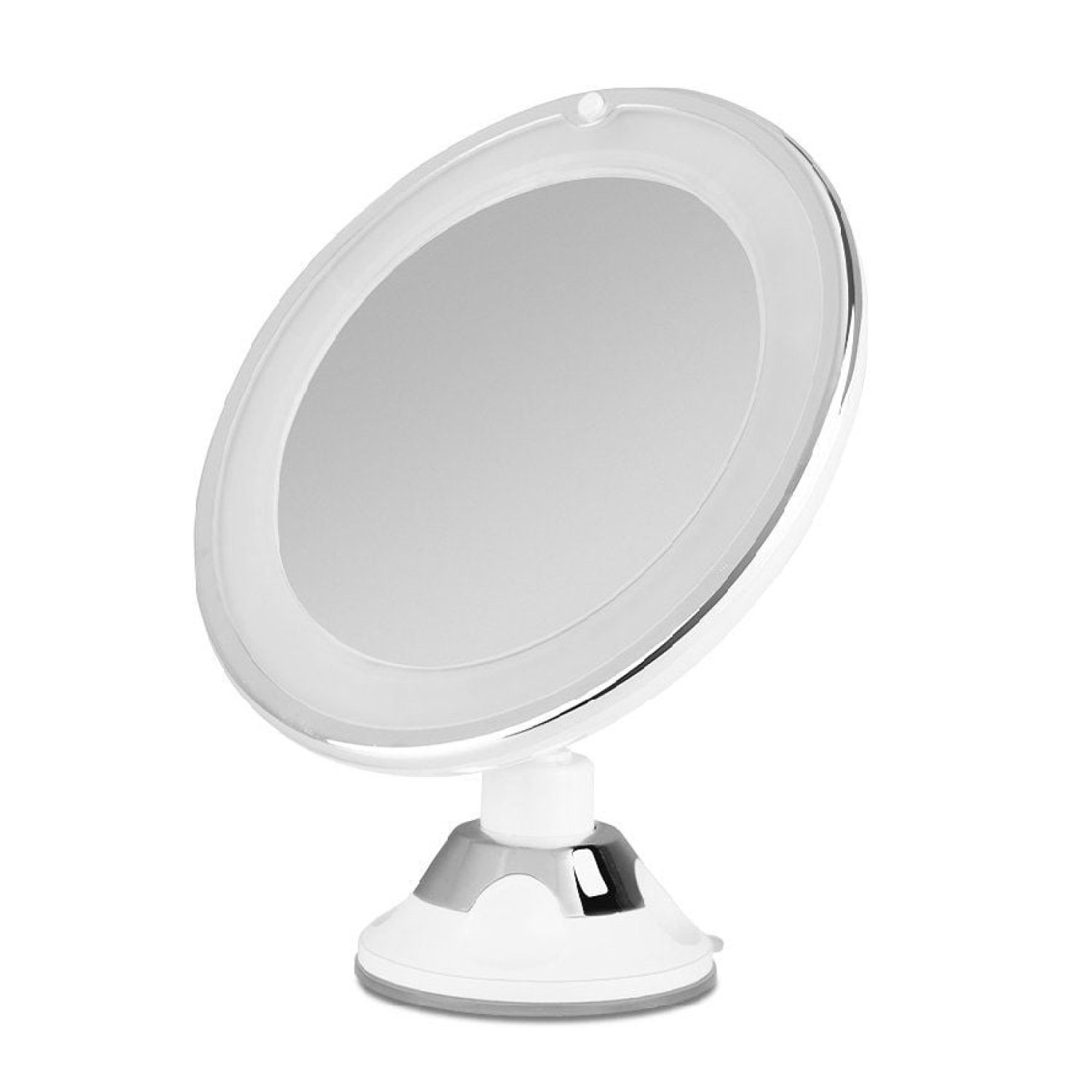 Orbegozo ESP 1010 · Espejo Cosmético de Pared · Ø17cm · Con Luz LED