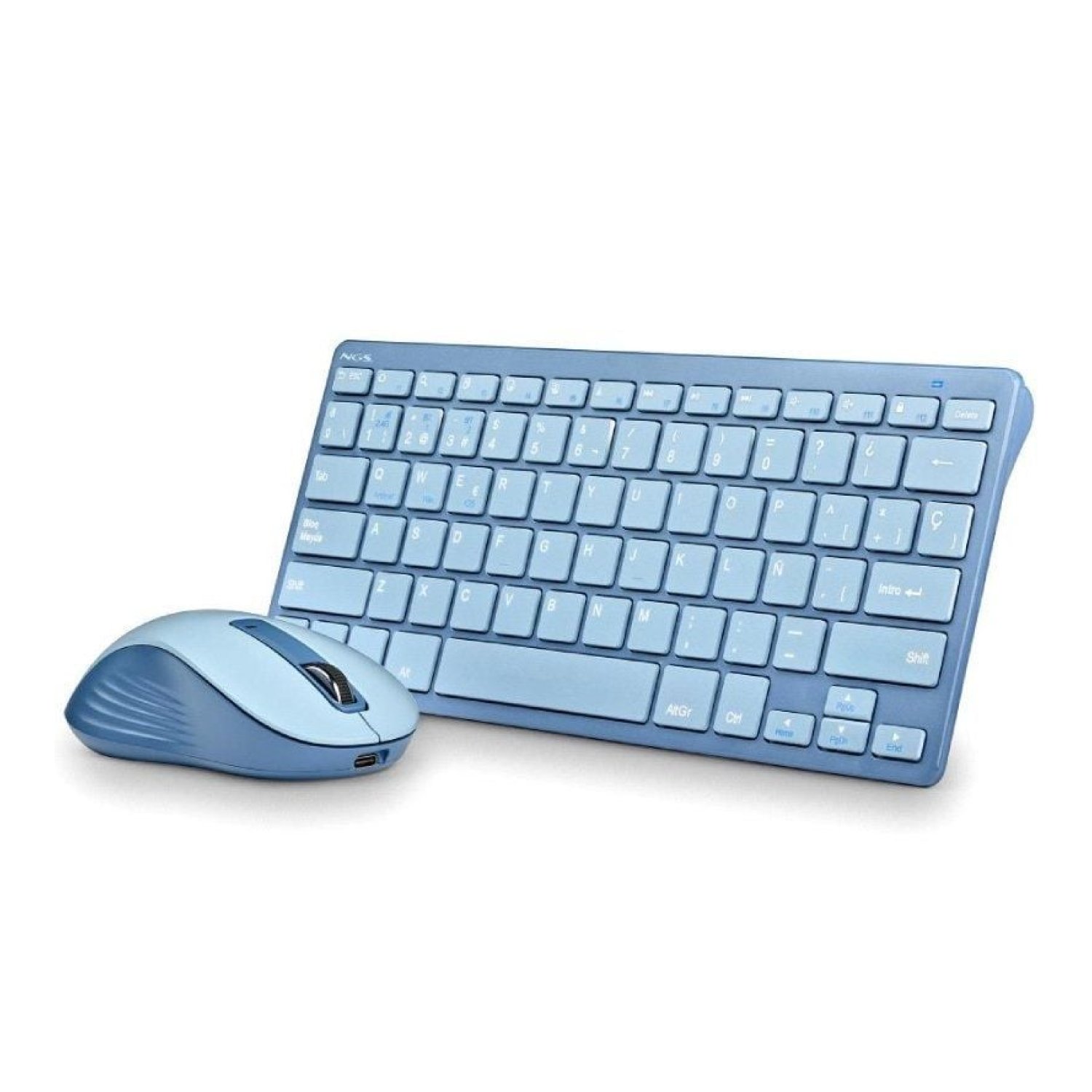 NGS Fantasy Kit · Teclado y Ratón Inalámbricos · Azul