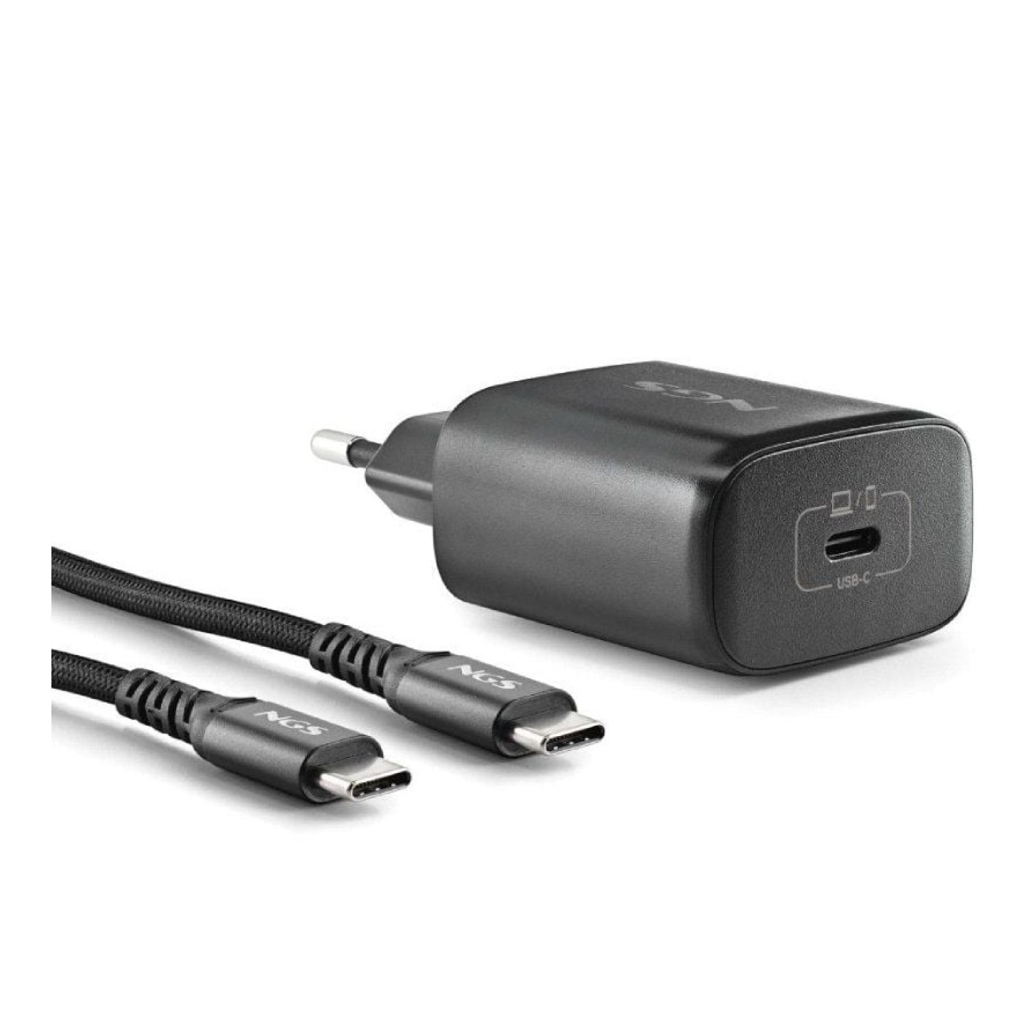 NGS Bud · Cargador GaN 45W · 1x USB-C