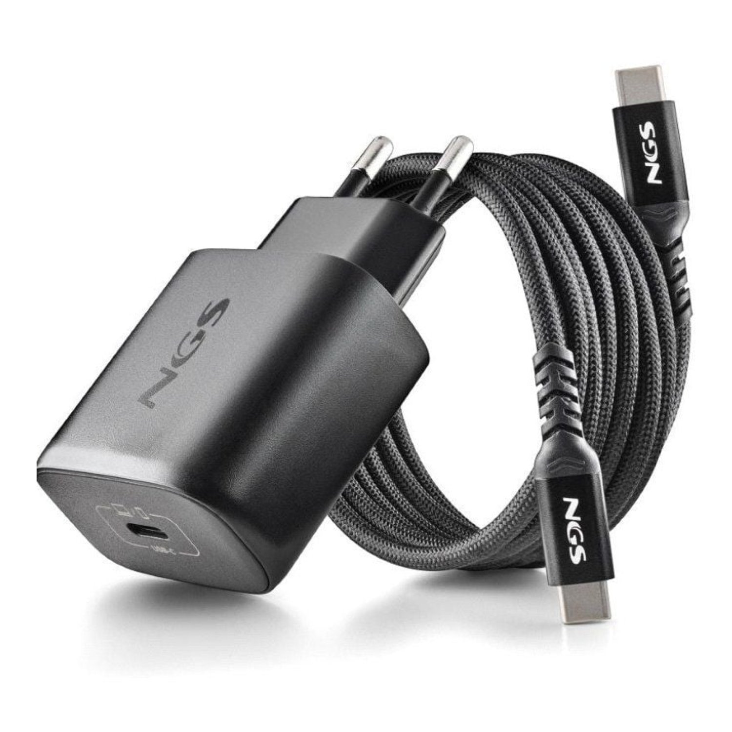 NGS Bud · Cargador GaN 45W · 1x USB-C