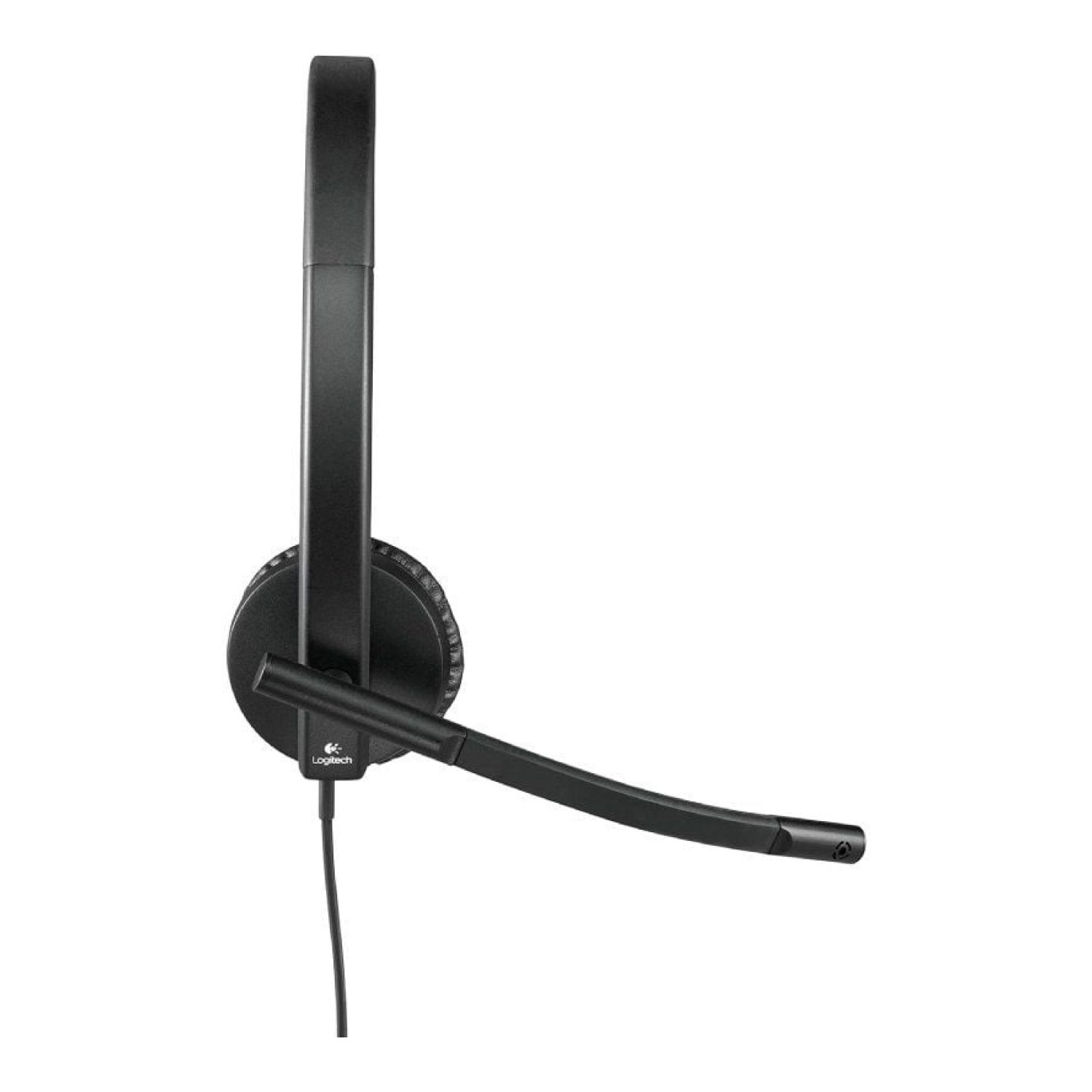 Logitech H570E · Auriculares con Micrófono · USB · Negros