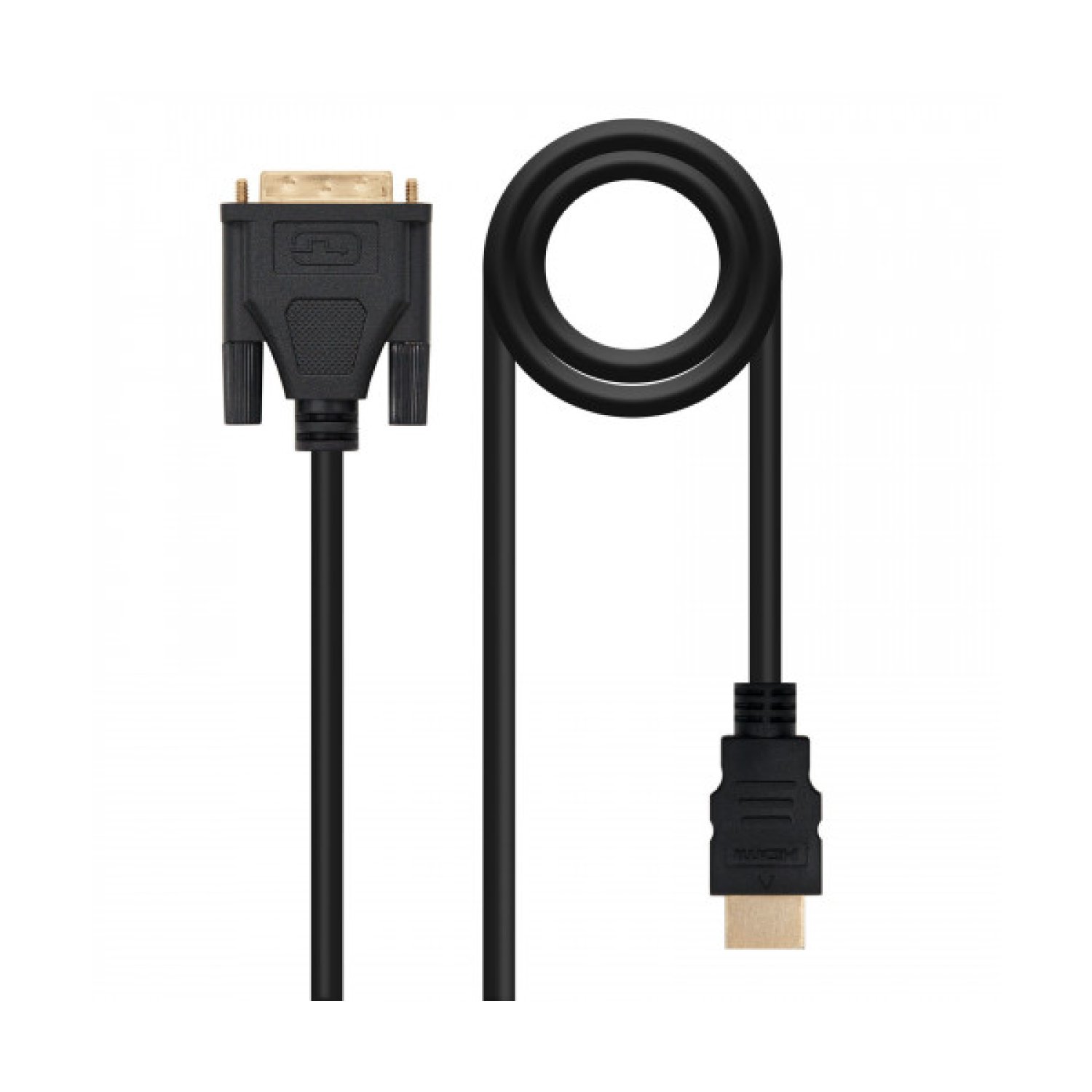 Nanocable · Cable HDMI a DVI · 1,8m · Negro