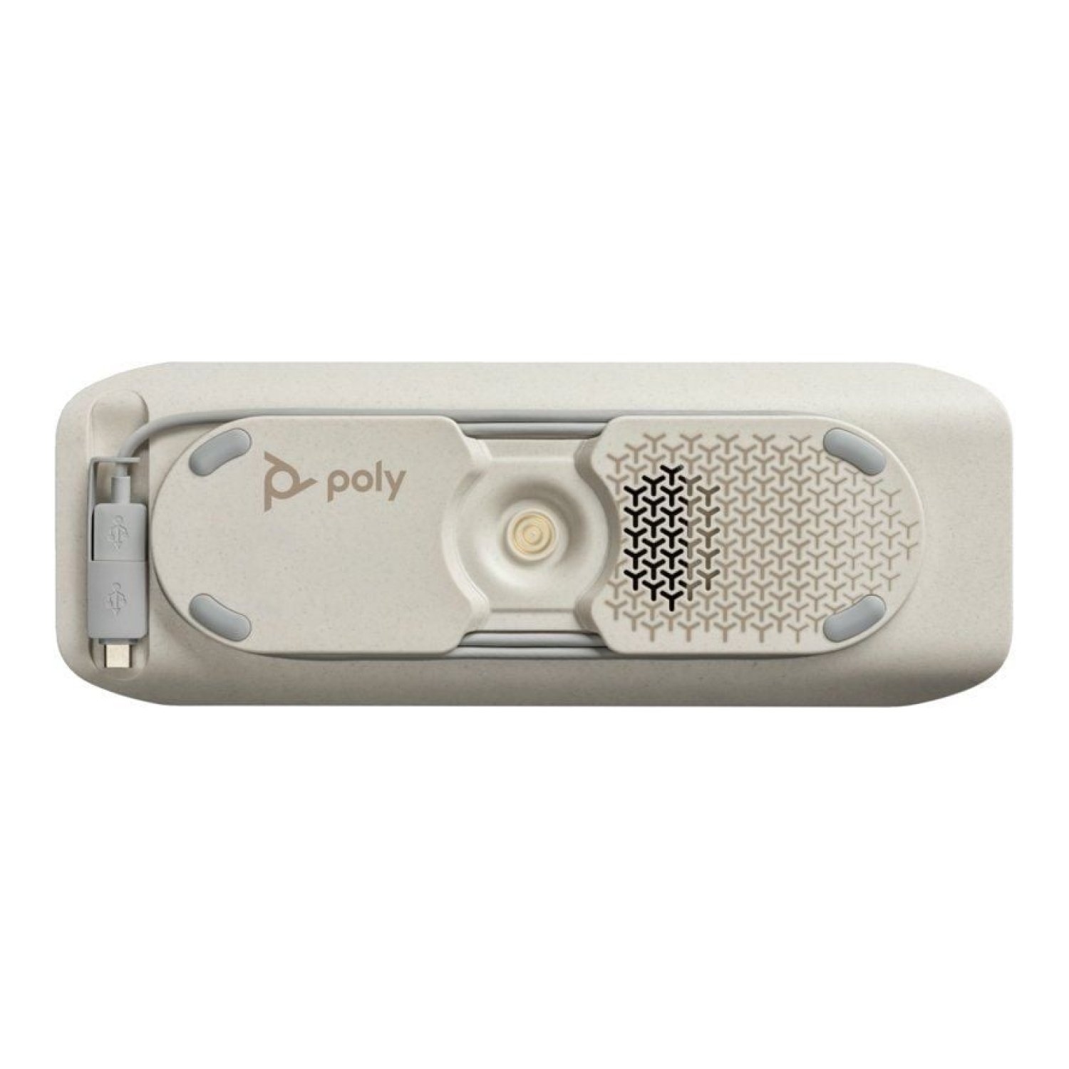 Poly Sync 40+ · Altavoz Portátil Conferencias · USB-Bluetooth · Microsoft Teams
