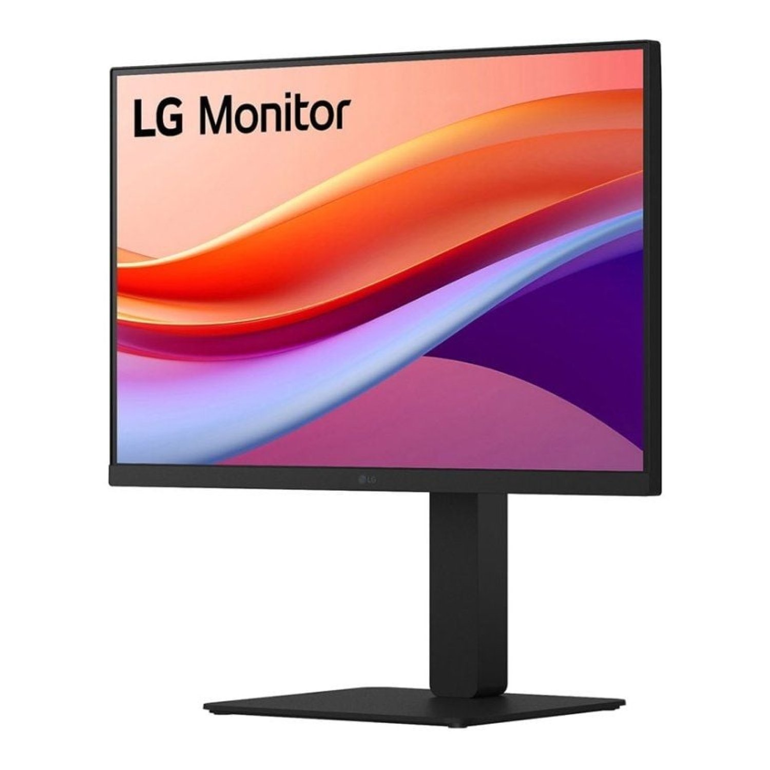 LG 24BA55W-B · Monitor Profesional 24" · WUXGA · Regulable en altura · Negro