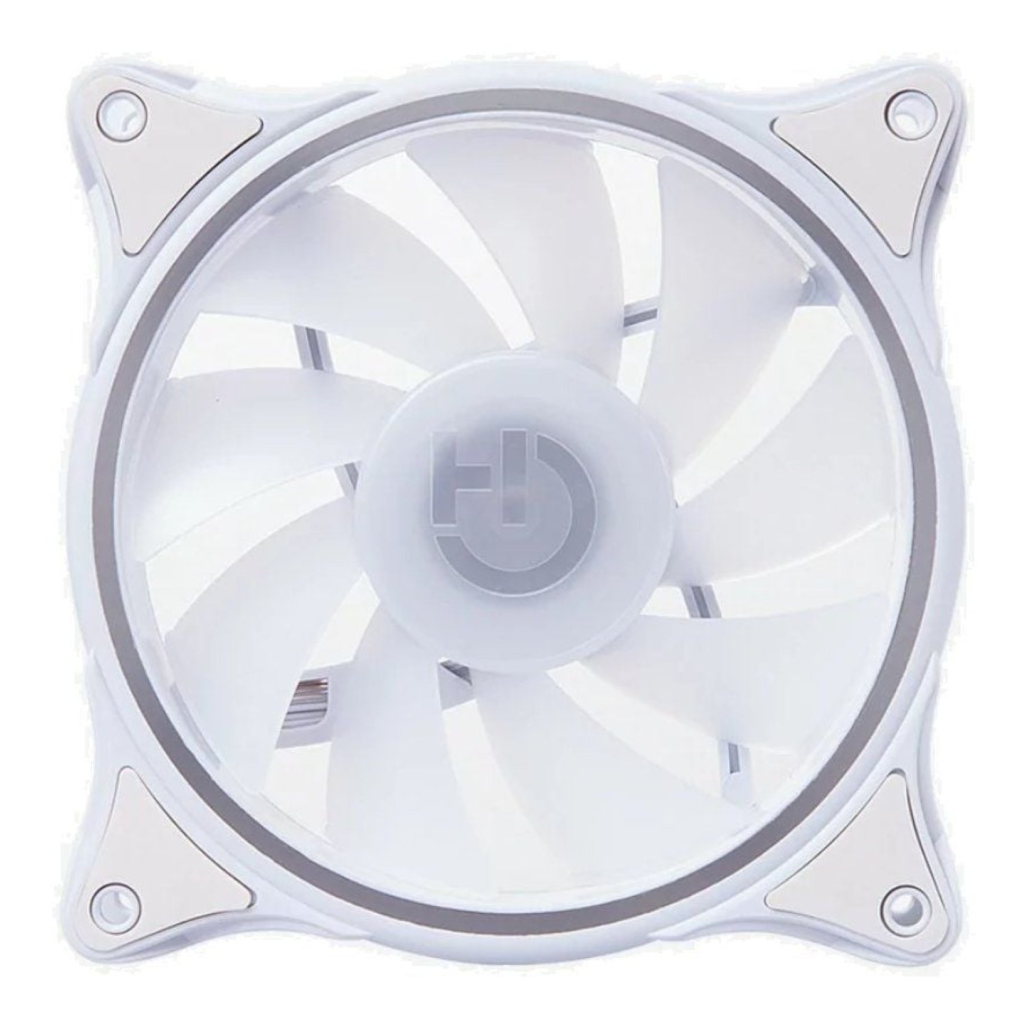 Hiditec N18 · Ventilador Gaming ARGB · 120mm · Blanco