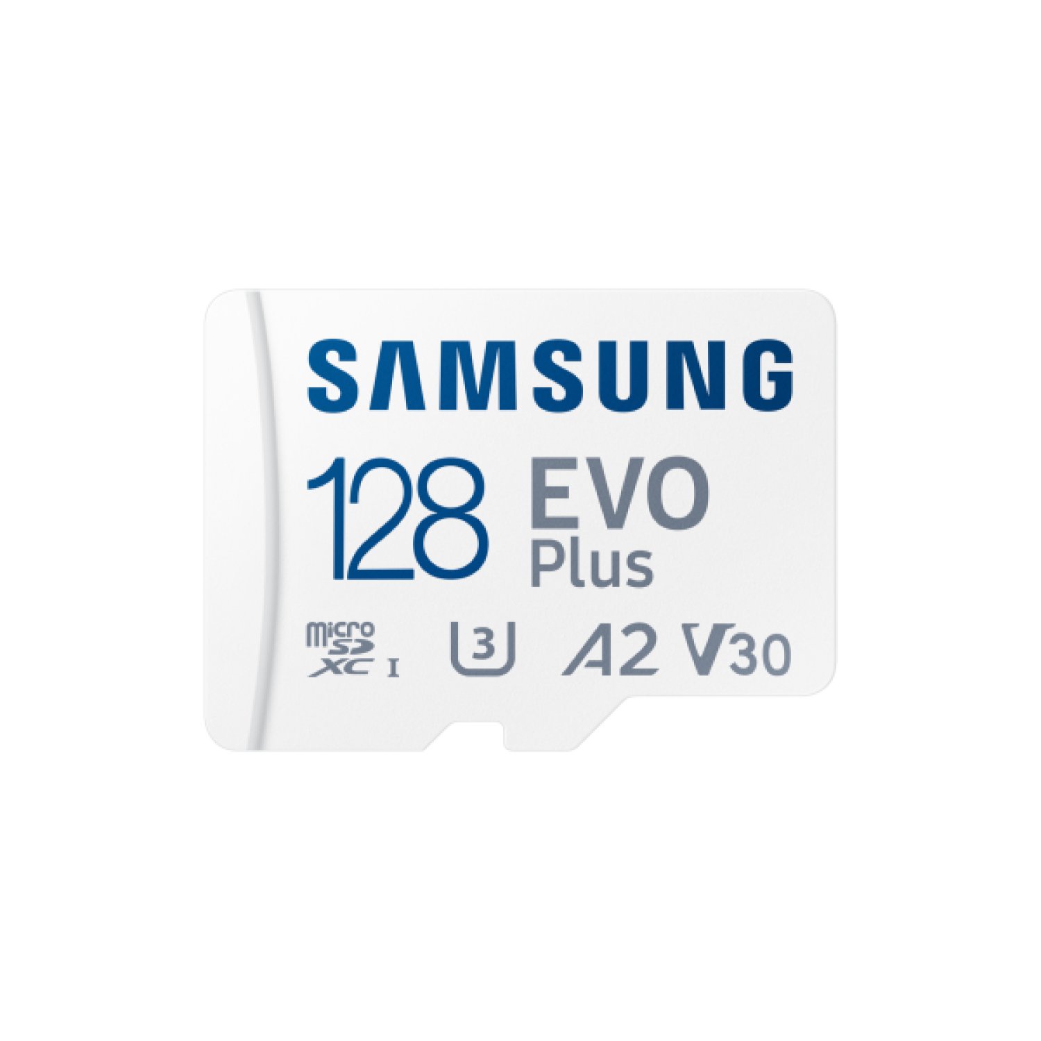 Samsung EVO Plus · microSD XC 128GB · Clase 10 · 160MB/s · Adaptador SD