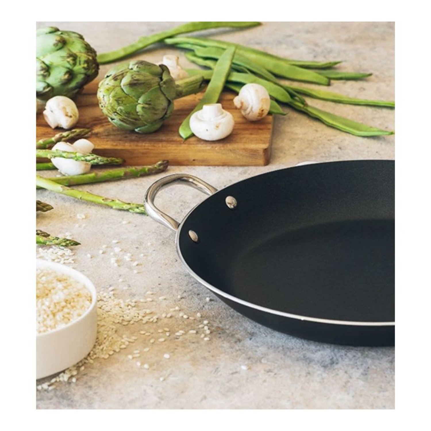 Monix Resistant Plus · Paellera · Ø38 cm