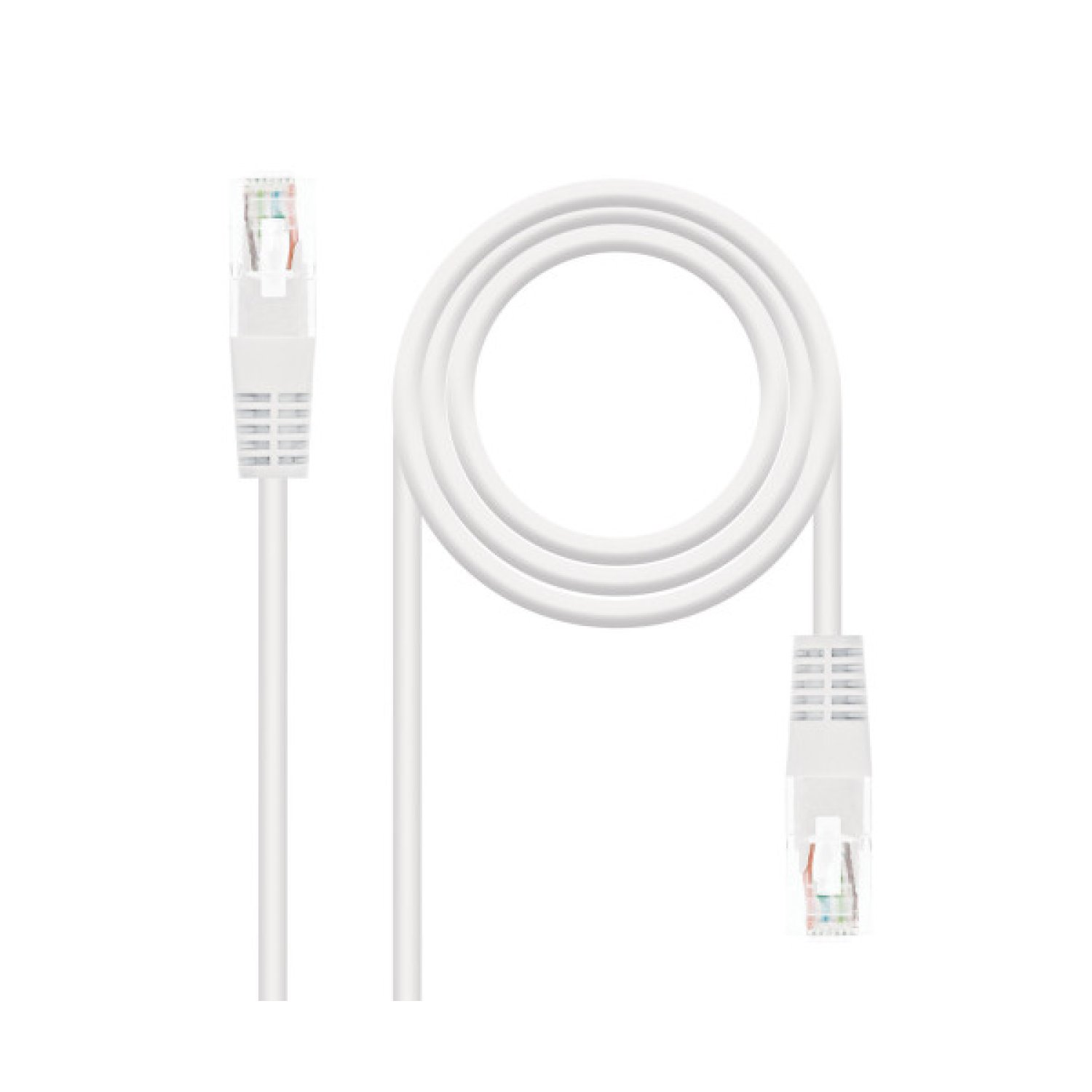 Nanocable Cable RJ45 UTP Cat.6 · 2m · Blanco