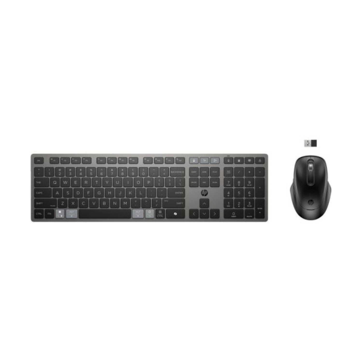 HP Combo 725 · Teclado y Ratón Inalámbricos · Multidispositivo