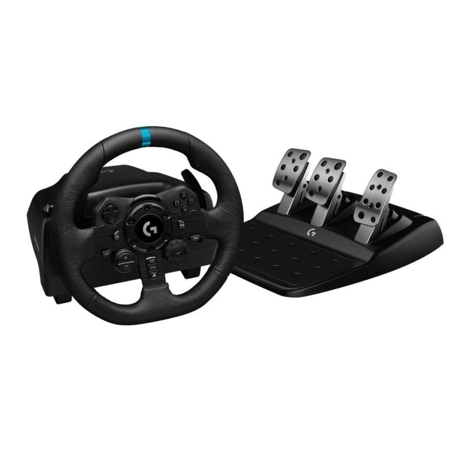 Logitech G923 TrueForce · Volante + Pedales · PS5/PC · Feedback Háptico