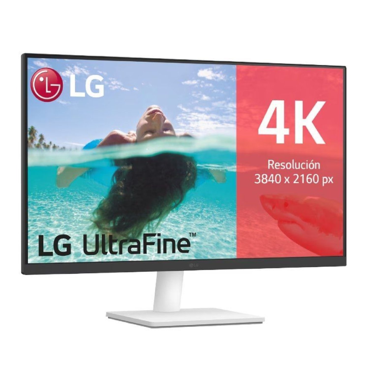 LG UltraFine 27US500-W · 27" 4K · Monitor Multimedia · Blanco