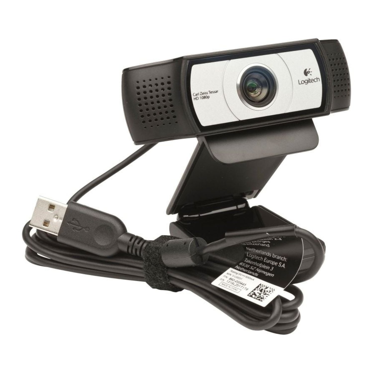 Logitech C930E · Webcam Full HD · 1920x1080 · Enfoque Automático