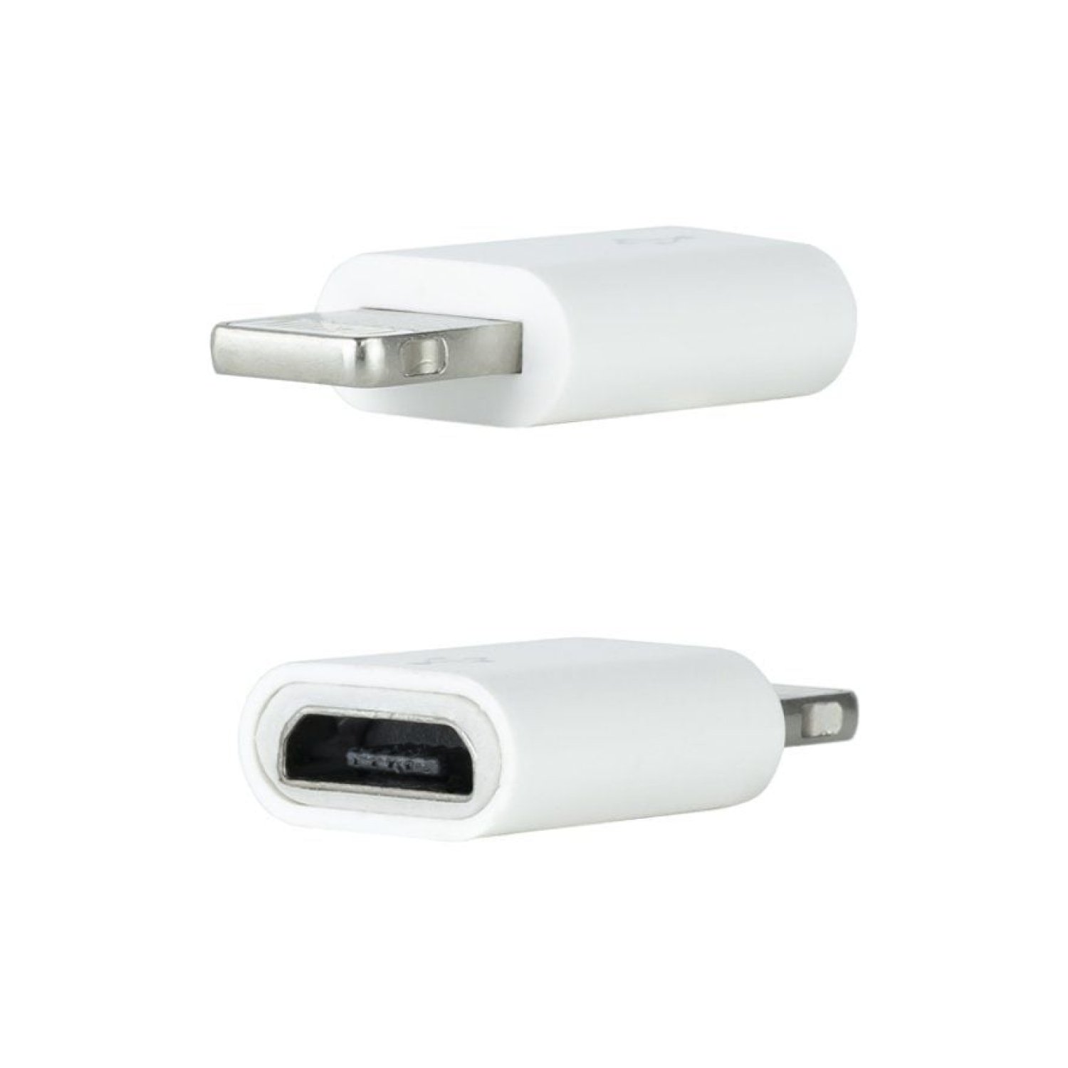 Nanocable · Adaptador Micro USB a Lightning · 2.0 · Blanco