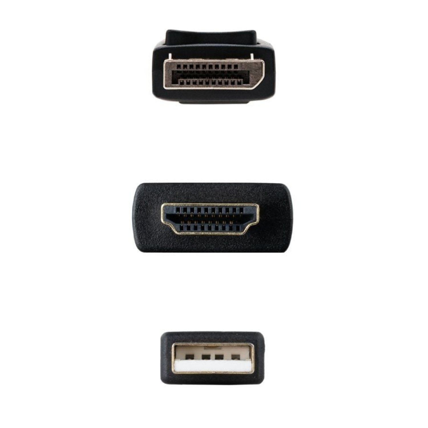 Nanocable · Cable Conversor HDMI a DisplayPort · 1,8m · Negro