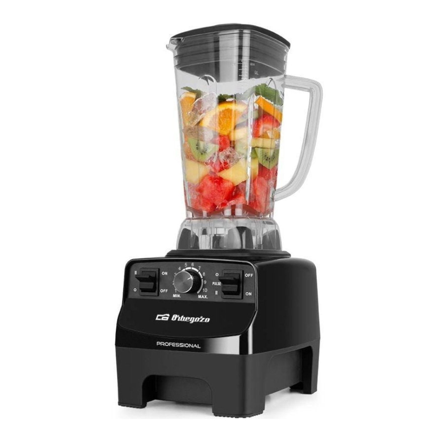 Orbegozo BV 9650 · Batidora de Vaso · 1500W · 10 Velocidades · 2L