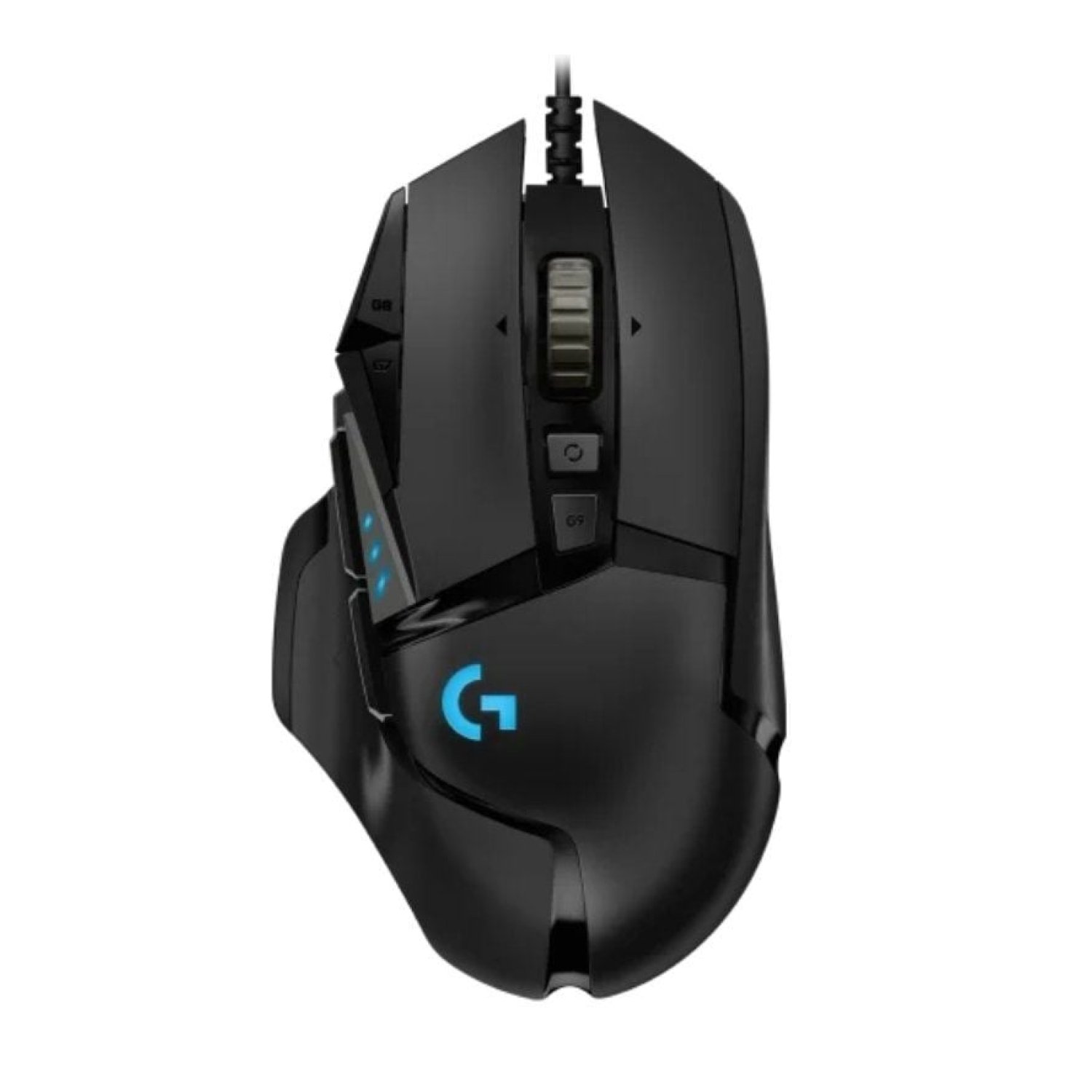 Logitech G502 Hero · Ratón Gaming · 25600 DPI · Sensor HERO · Negro