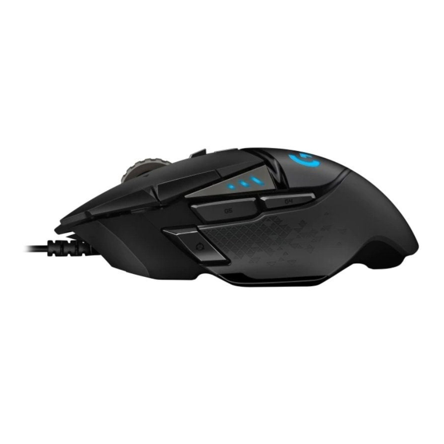 Logitech G502 Hero · Ratón Gaming · 25600 DPI · Sensor HERO · Negro