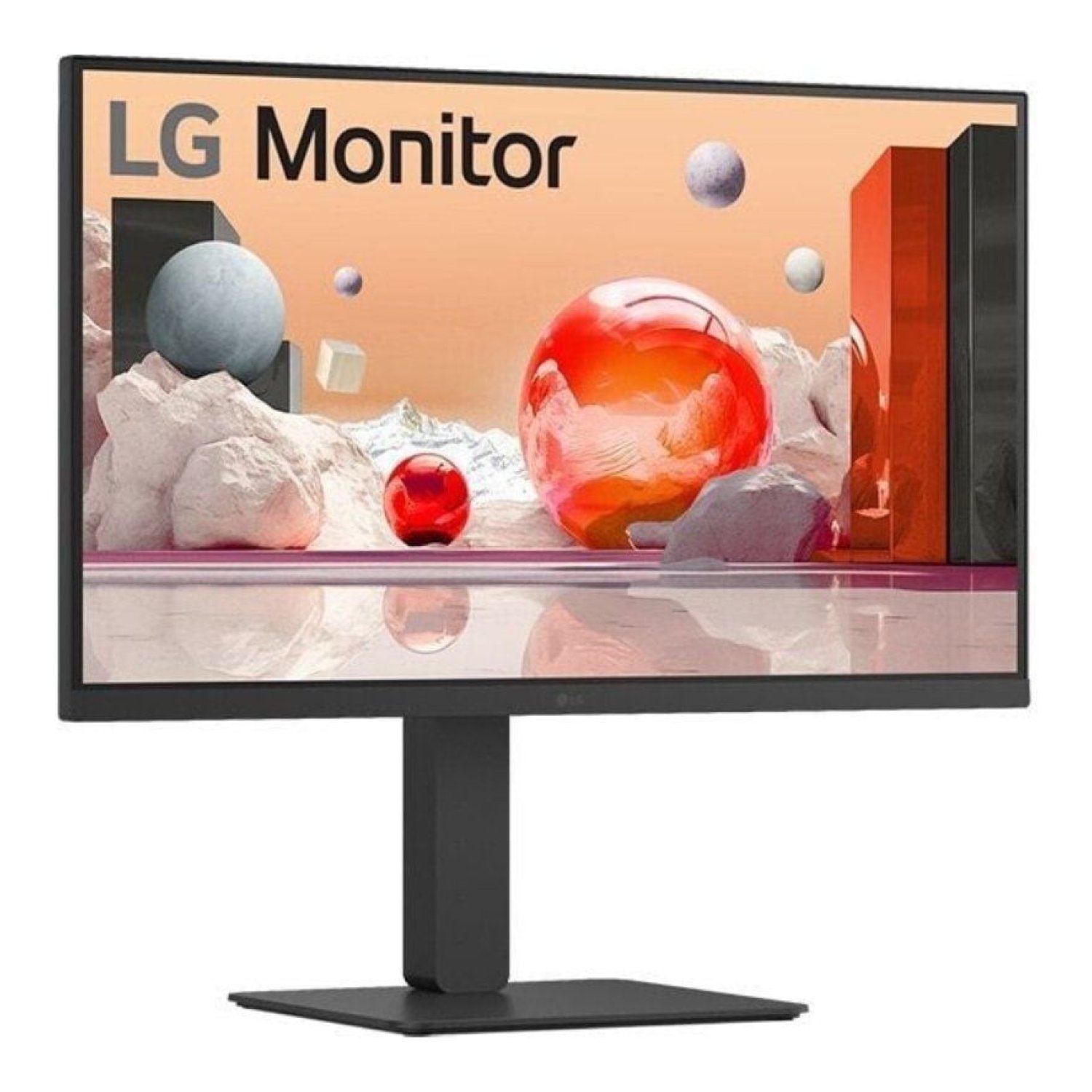 LG Monitor Profesional 27" · Full HD · Regulable en altura · Multimedia