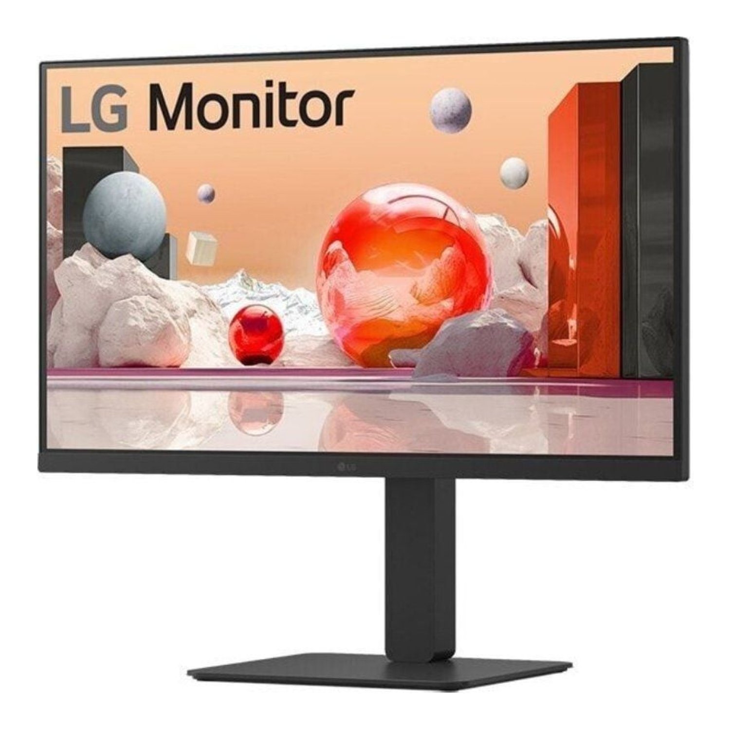 LG Monitor Profesional 27" · Full HD · Regulable en altura · Multimedia