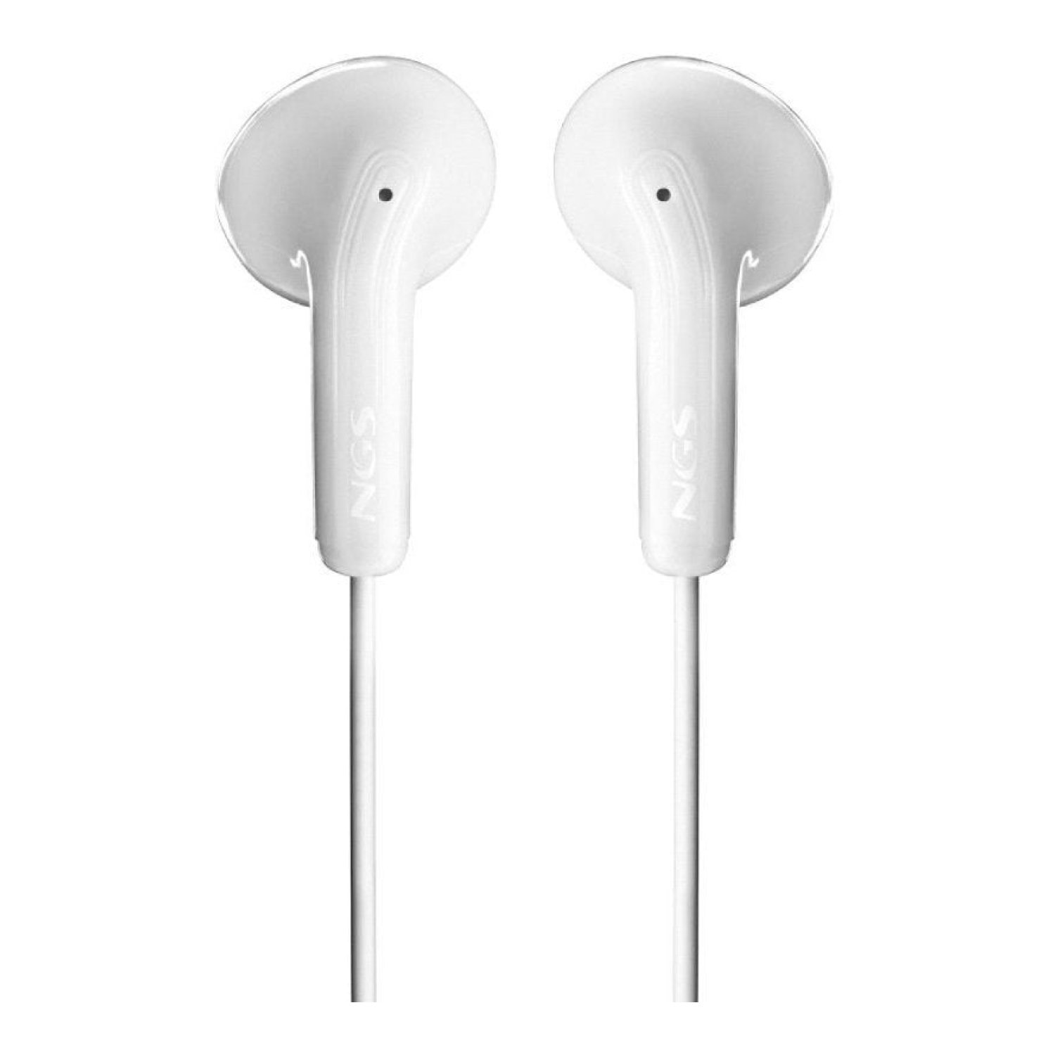 NGS Cross Flip · Auriculares Intrauditivos · Micrófono · Jack 3.5mm · Blancos