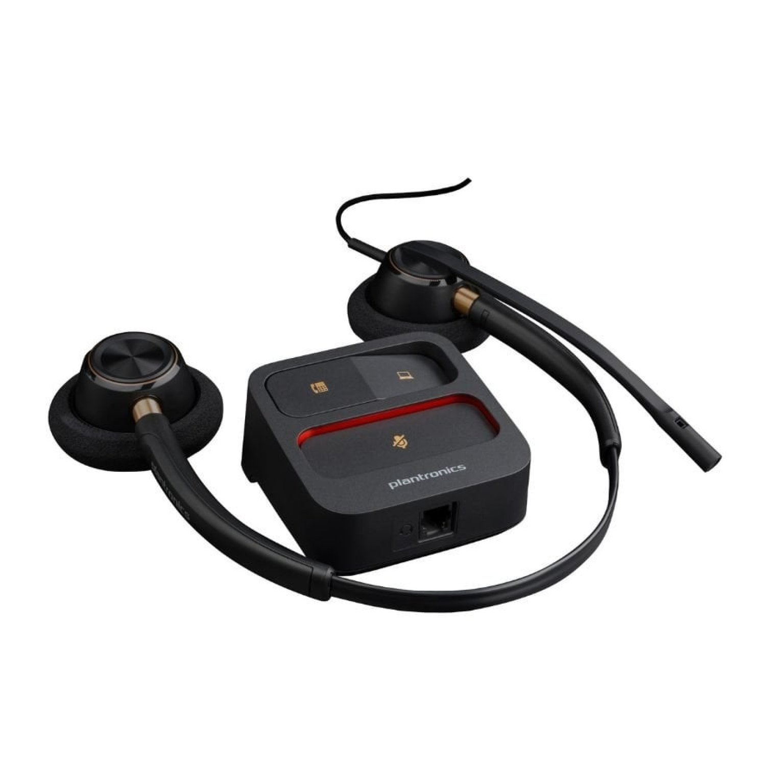 Poly EncorePro 520 · Auriculares con Micrófono · Conector QD · Negros