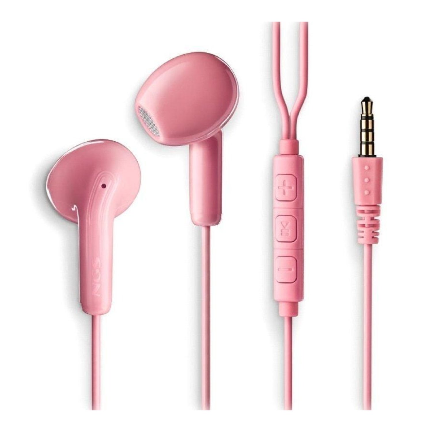 NGS Cross Flip · Auriculares Intrauditivos · Micrófono · Jack 3,5mm · Rosa
