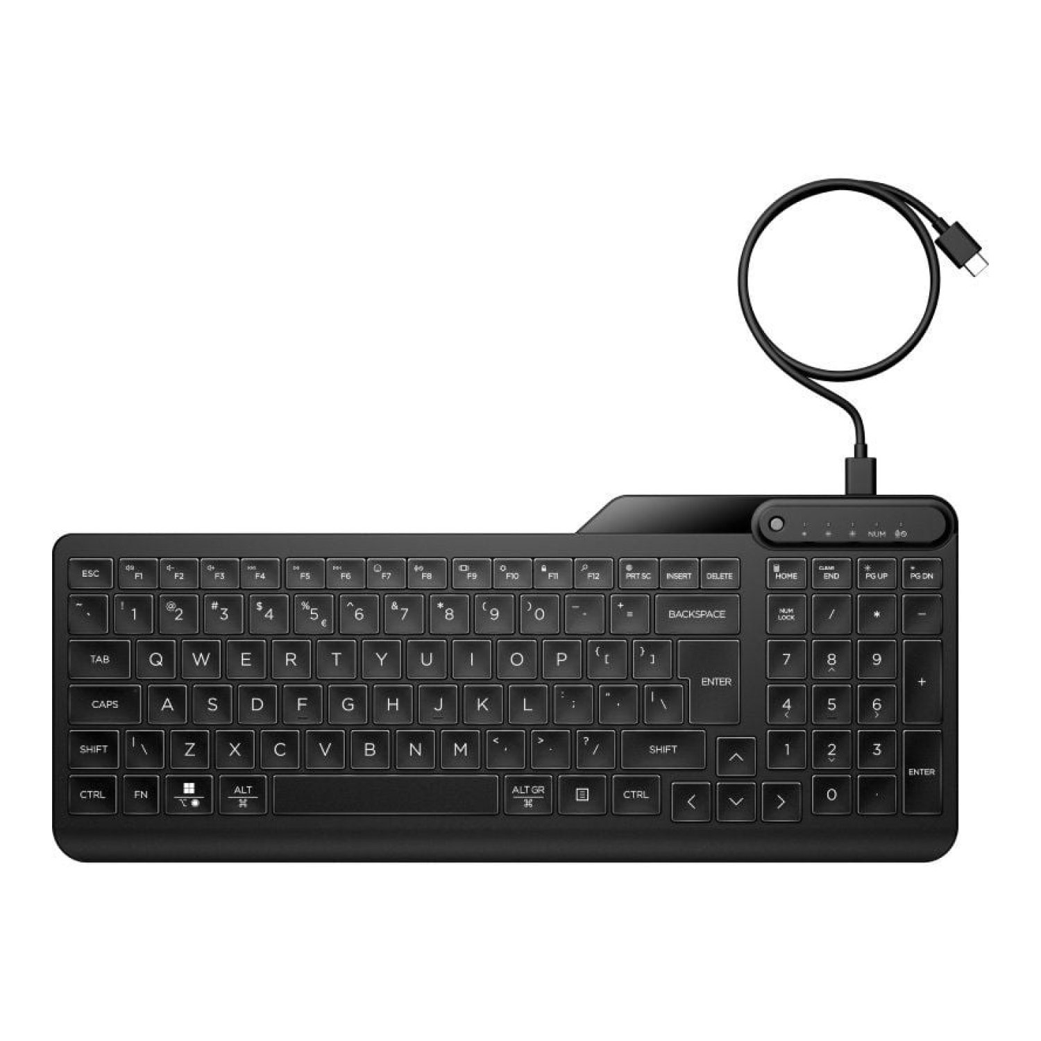 HP Teclado 405 Multidispositivo · Negro