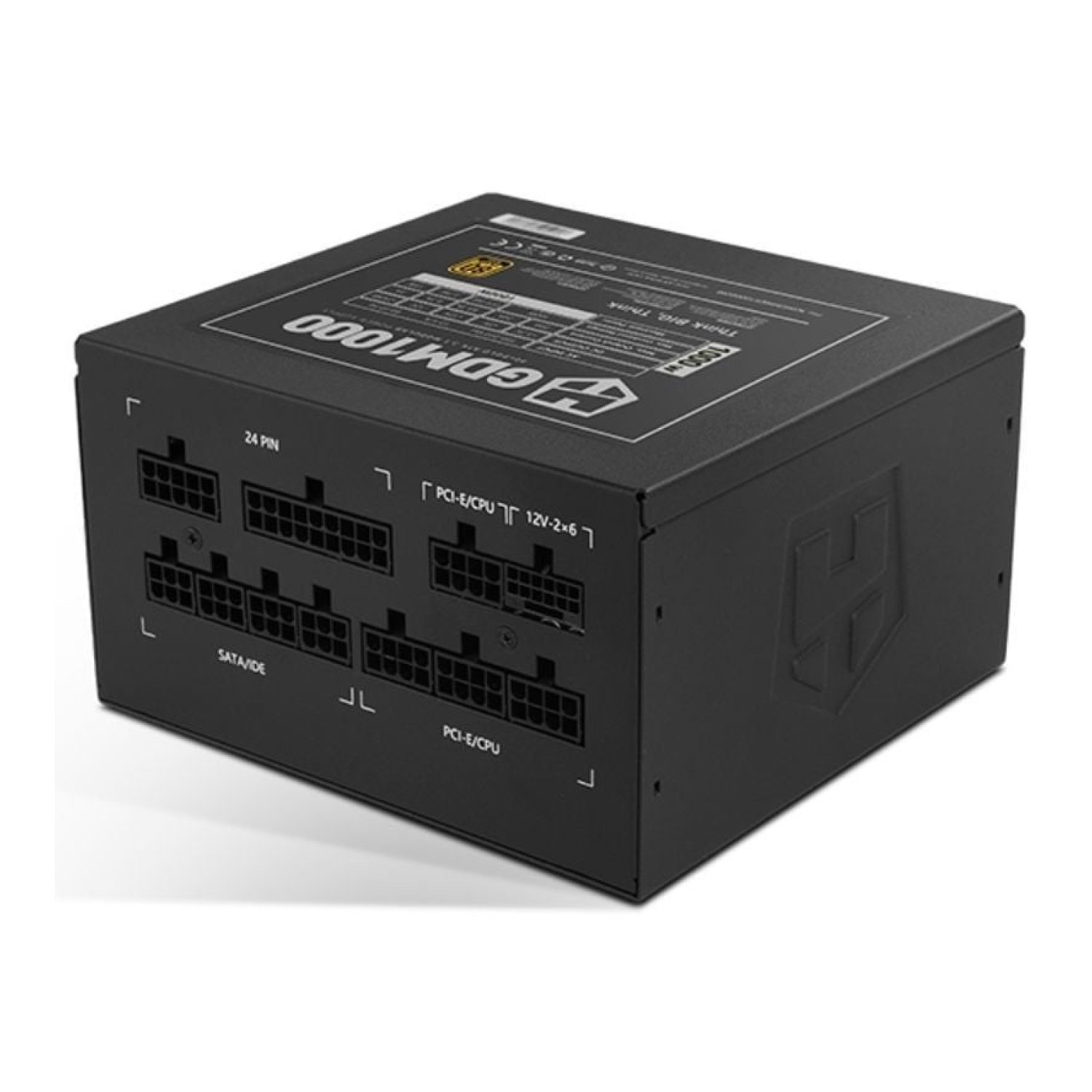 Nox Hummer GDM · 1000W · ATX 3.1 · PCIe 5.0 · 80 Plus Gold · Ventilador 12cm