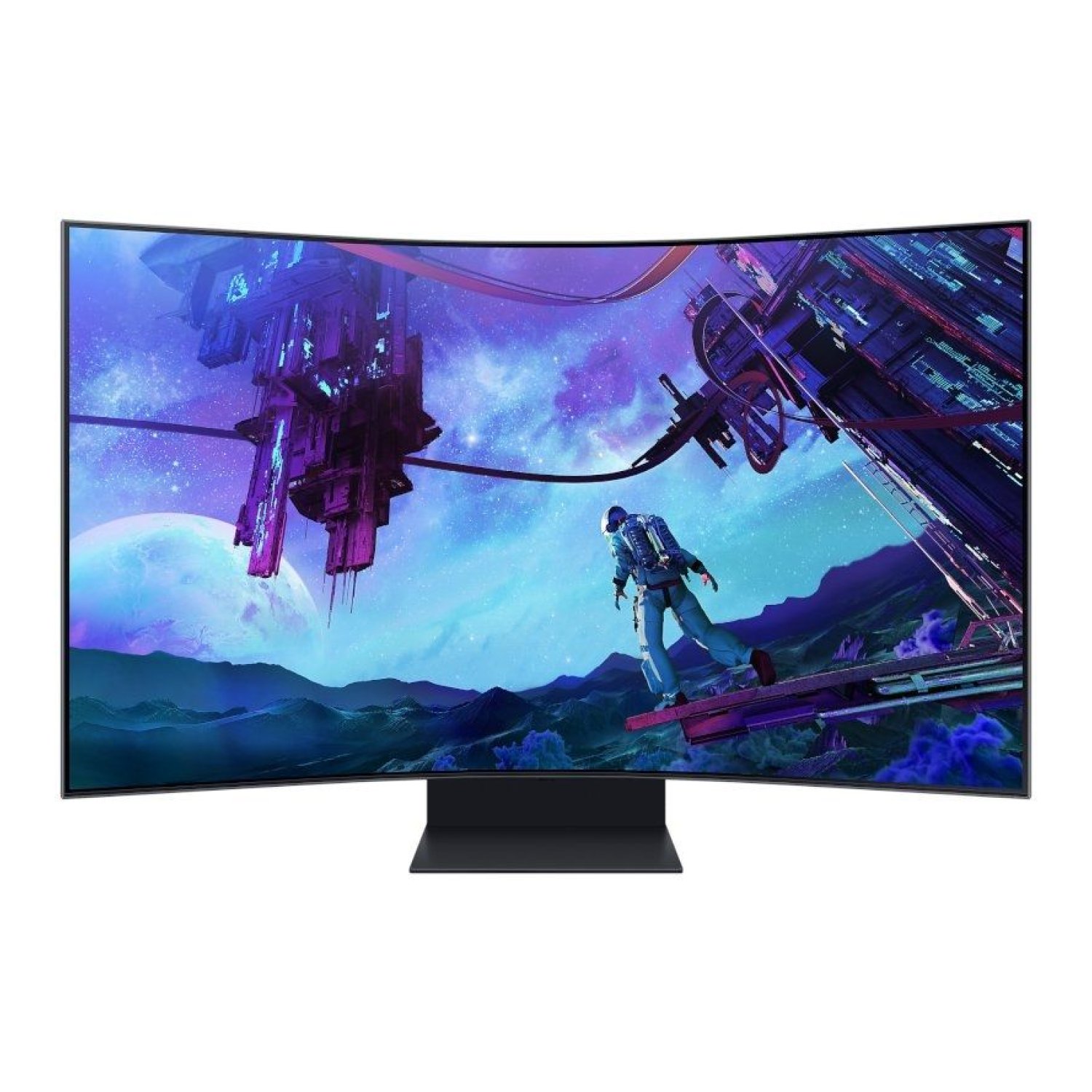 Samsung Odyssey Ark · Monitor Gaming Curvo 55" · 4K · 165Hz · 1ms · Regulable altura
