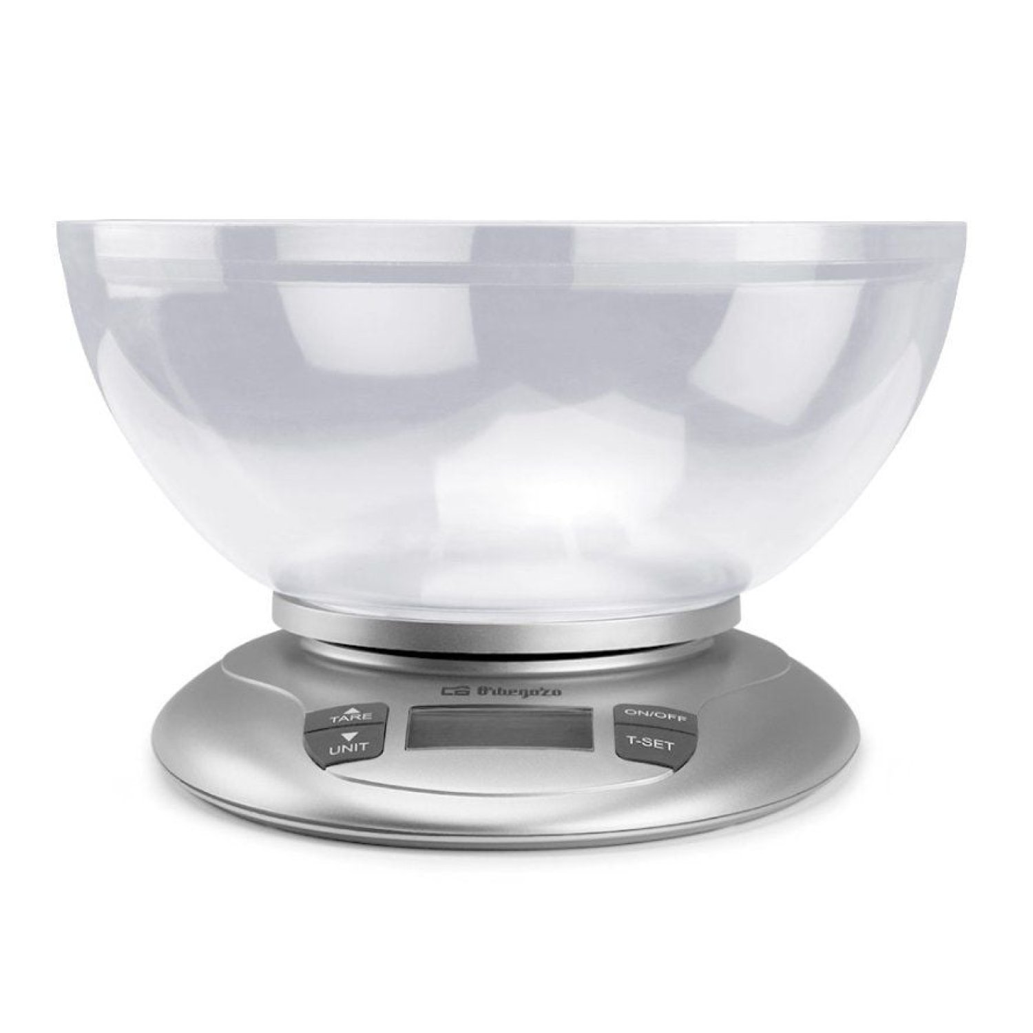 Orbegozo PC 2017 A · Báscula Electrónica · 3,5kg · Plata