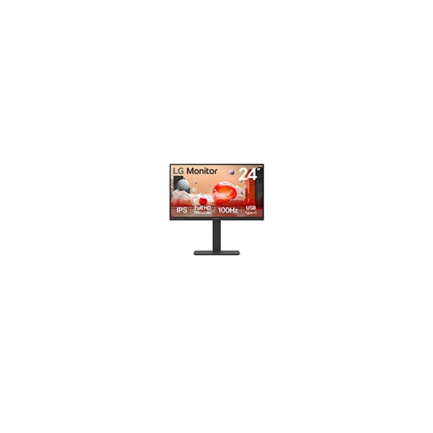 LG Monitor Profesional 24BA650-B · 23,8" Full HD · Multimedia · Negro